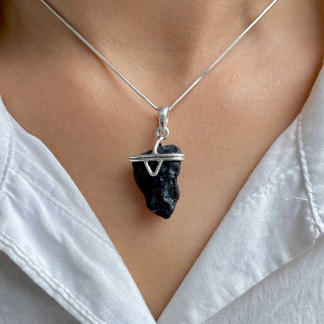 Tektite Pendant-(TKT-P-50.)