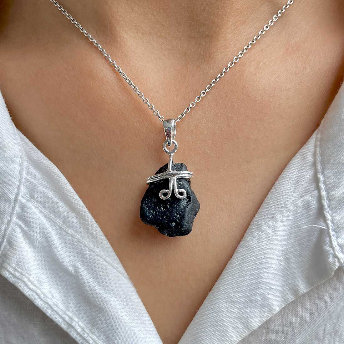 Tektite Pendant-(TKT-P-51.)
