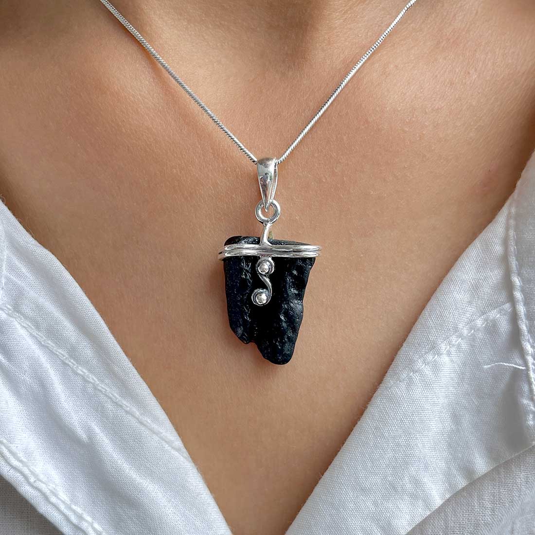 Tektite Pendant-(TKT-P-53.)