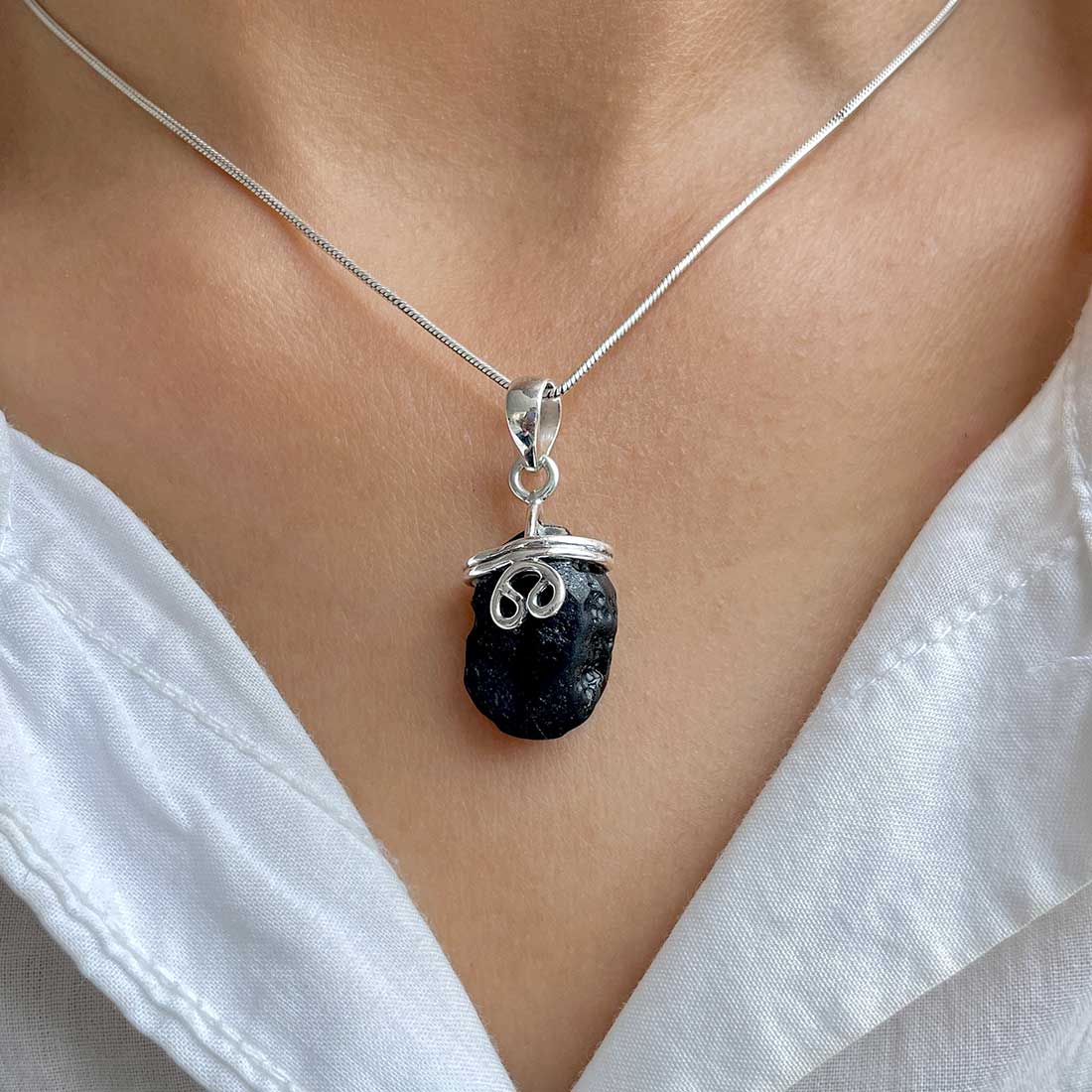 Tektite Pendant-(TKT-P-7.)