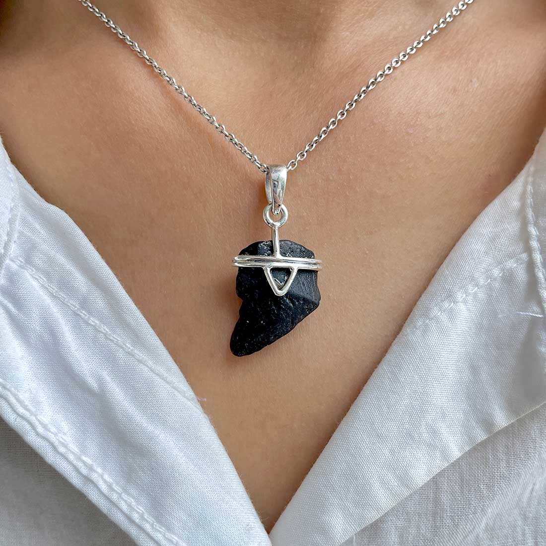 Tektite Pendant-(TKT-P-8.)