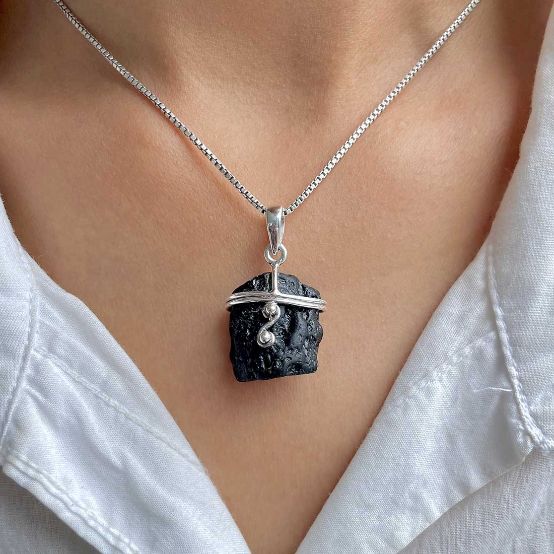 Tektite Pendant-(TKT-P-90.)