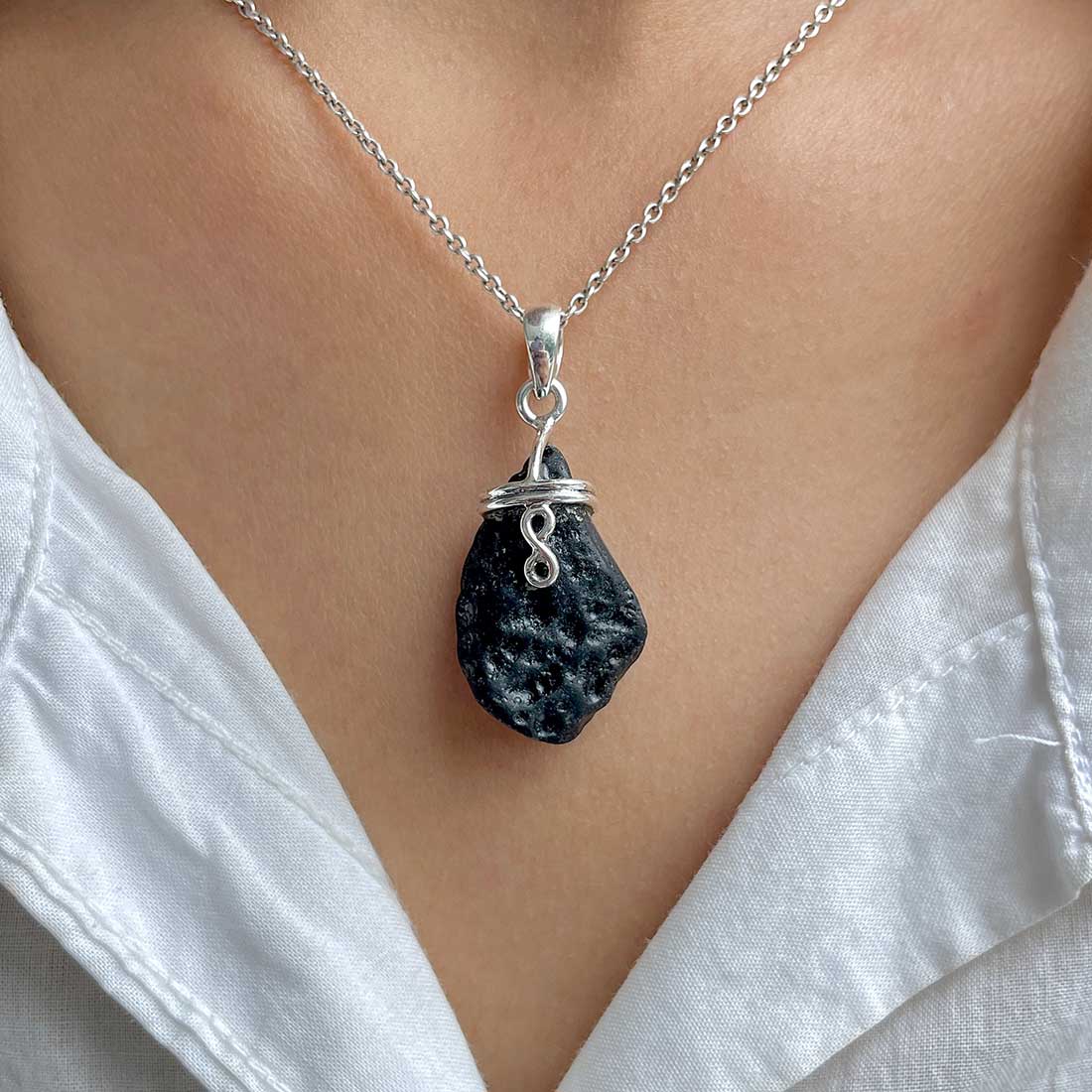 Tektite Pendant-(TKT-P-94.)