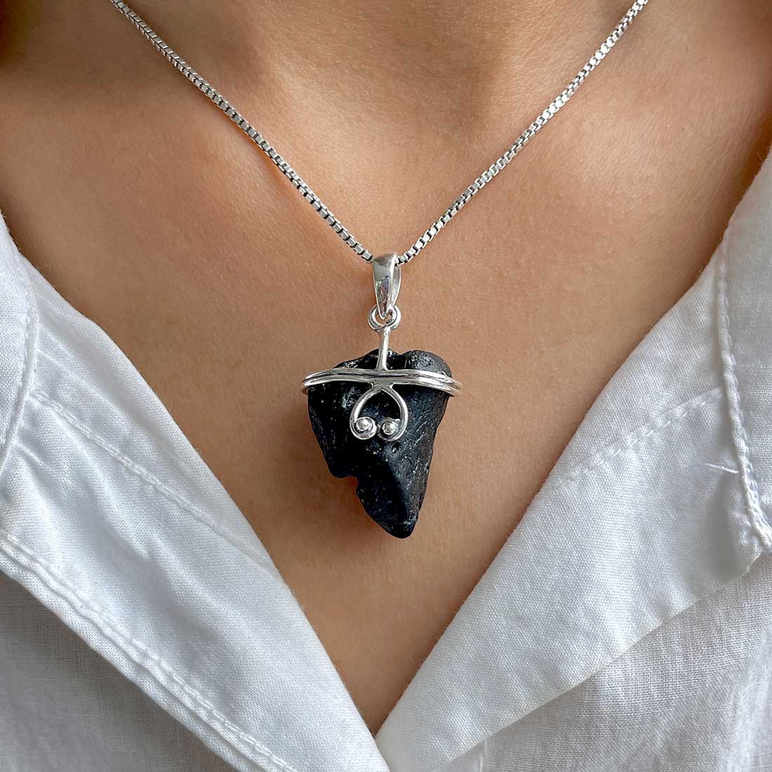 Tektite Pendant-(TKT-P-96.)