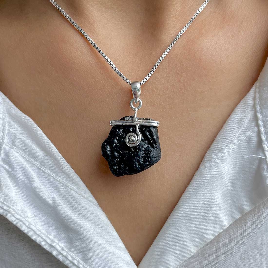 Tektite Pendant-(TKT-P-99.)