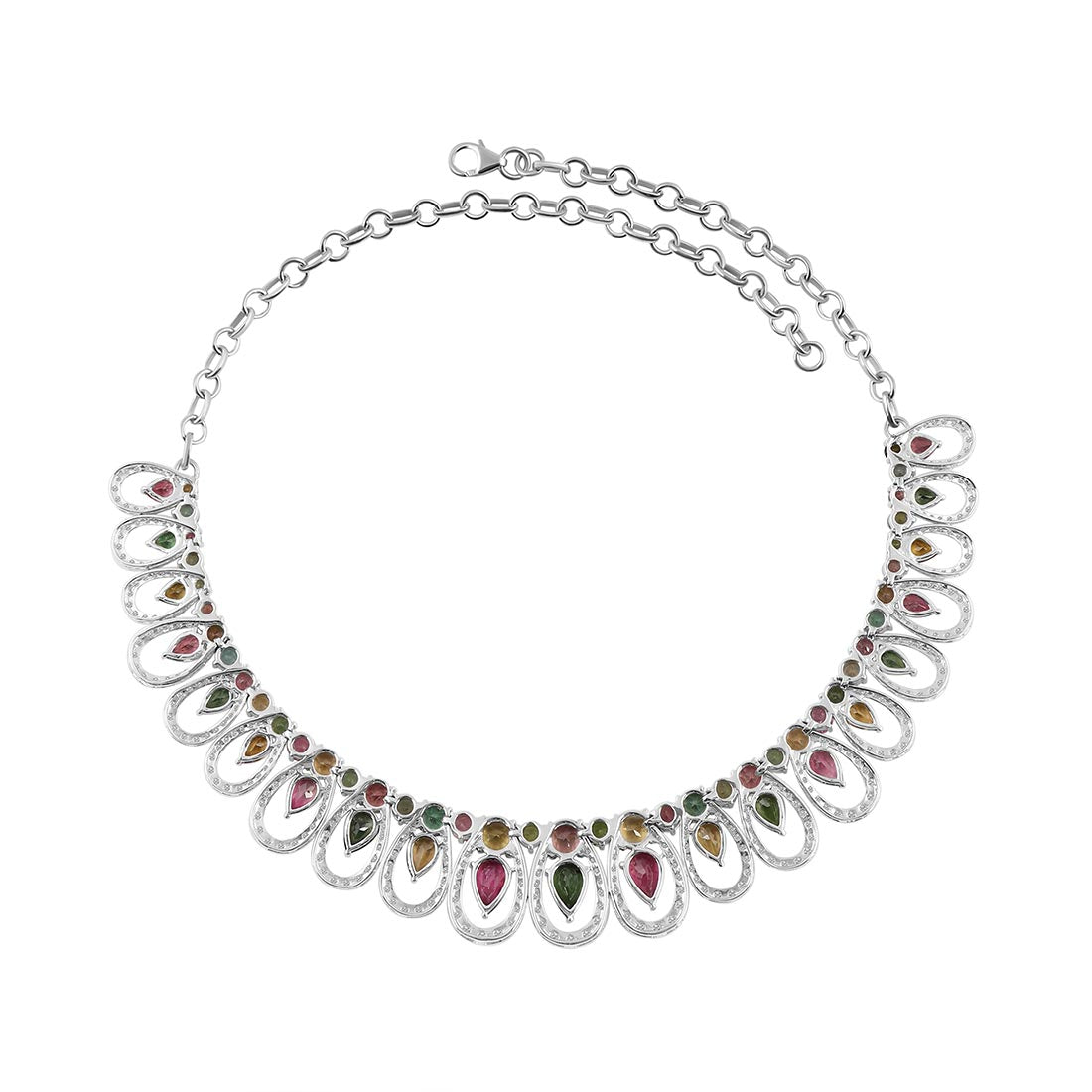Tourmaline Necklace-(TRM-SN-419)