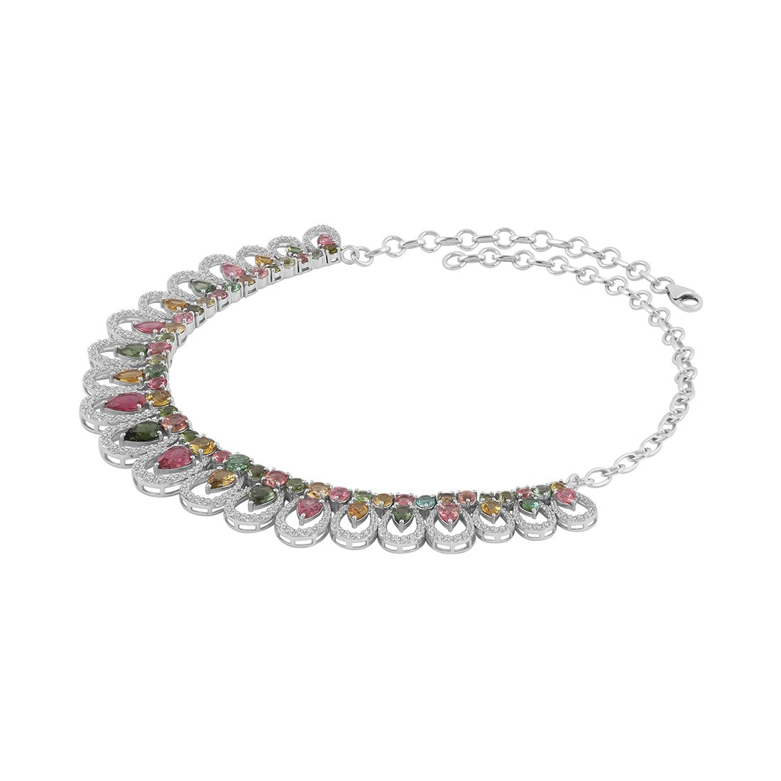 Tourmaline Necklace-(TRM-SN-419)