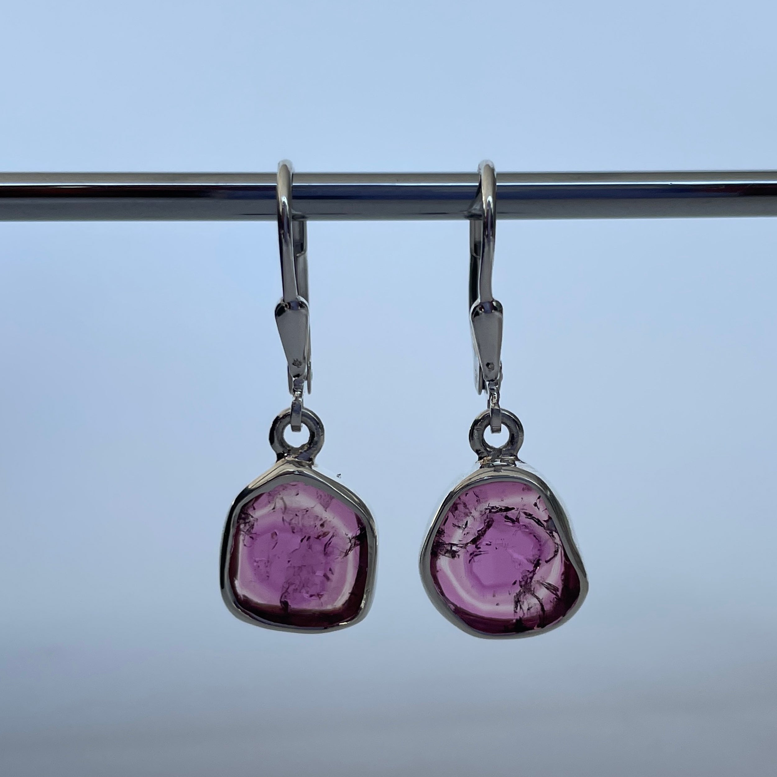 Watermelon Tourmaline Earring-(TRM-E-77.)