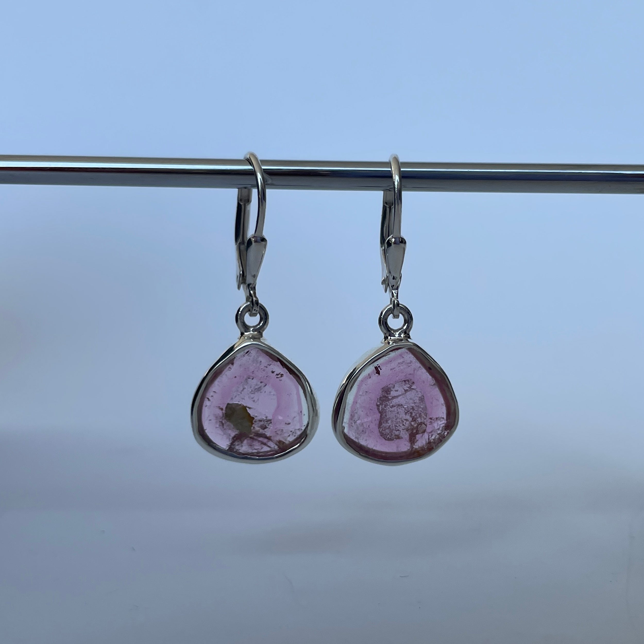 Watermelon Tourmaline Earring-(TRM-E-86.)