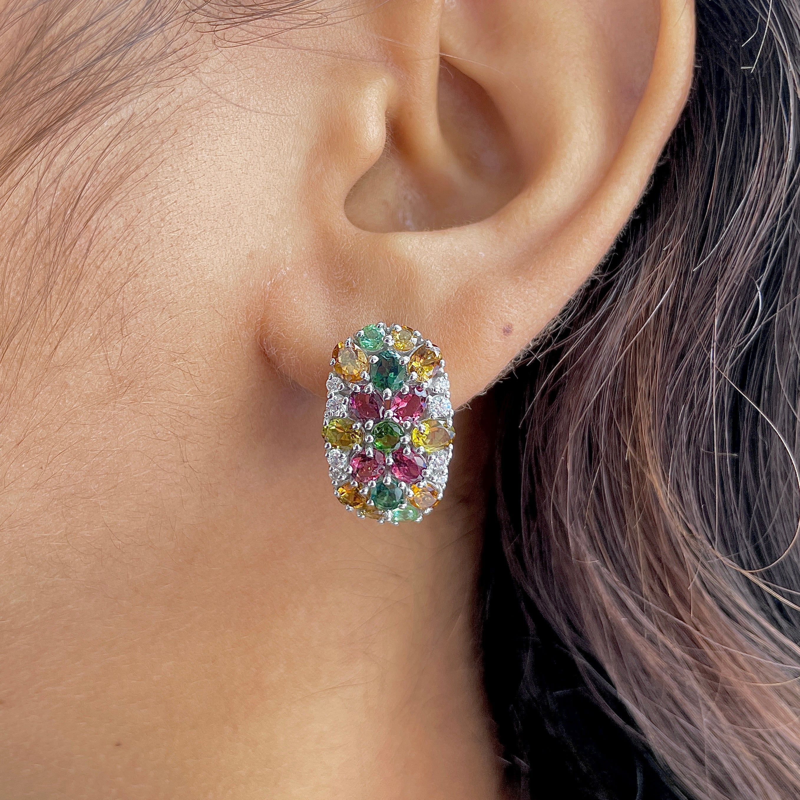 Tourmaline Earring-(TRM-RDE-937.)