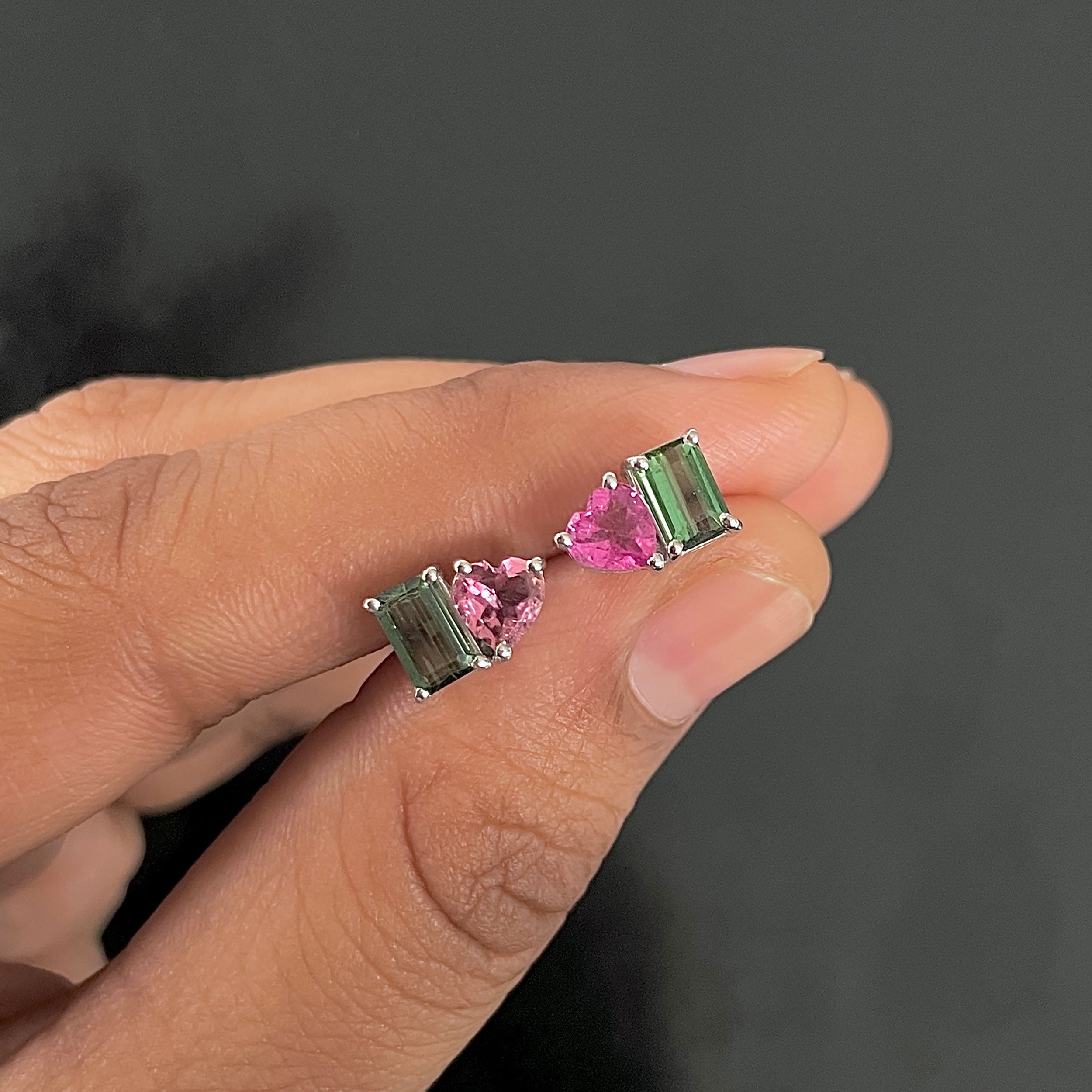 Tourmaline Earring-(TRM-SE-1798.)
