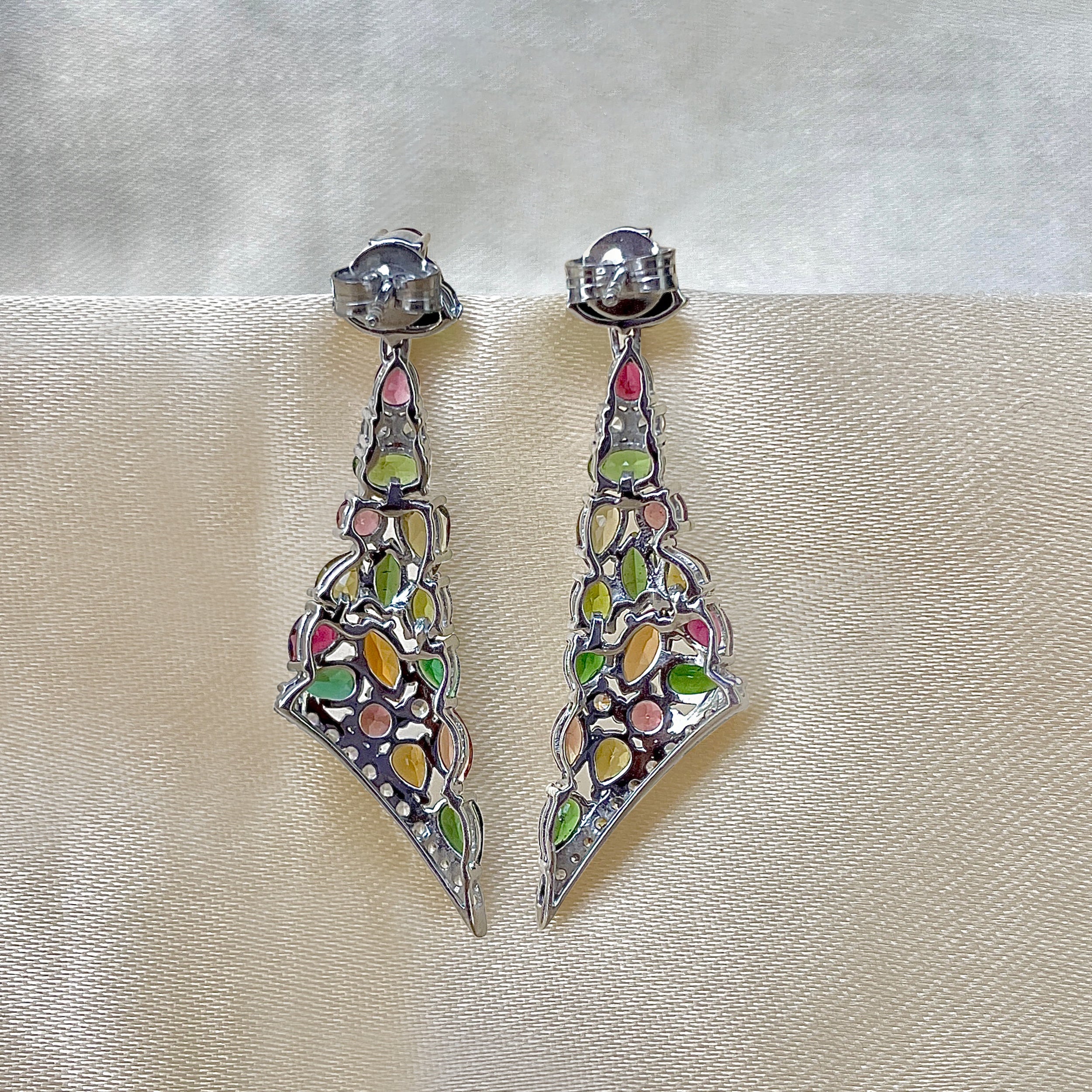 Tourmaline Earring-(TRM-RDE-921.)