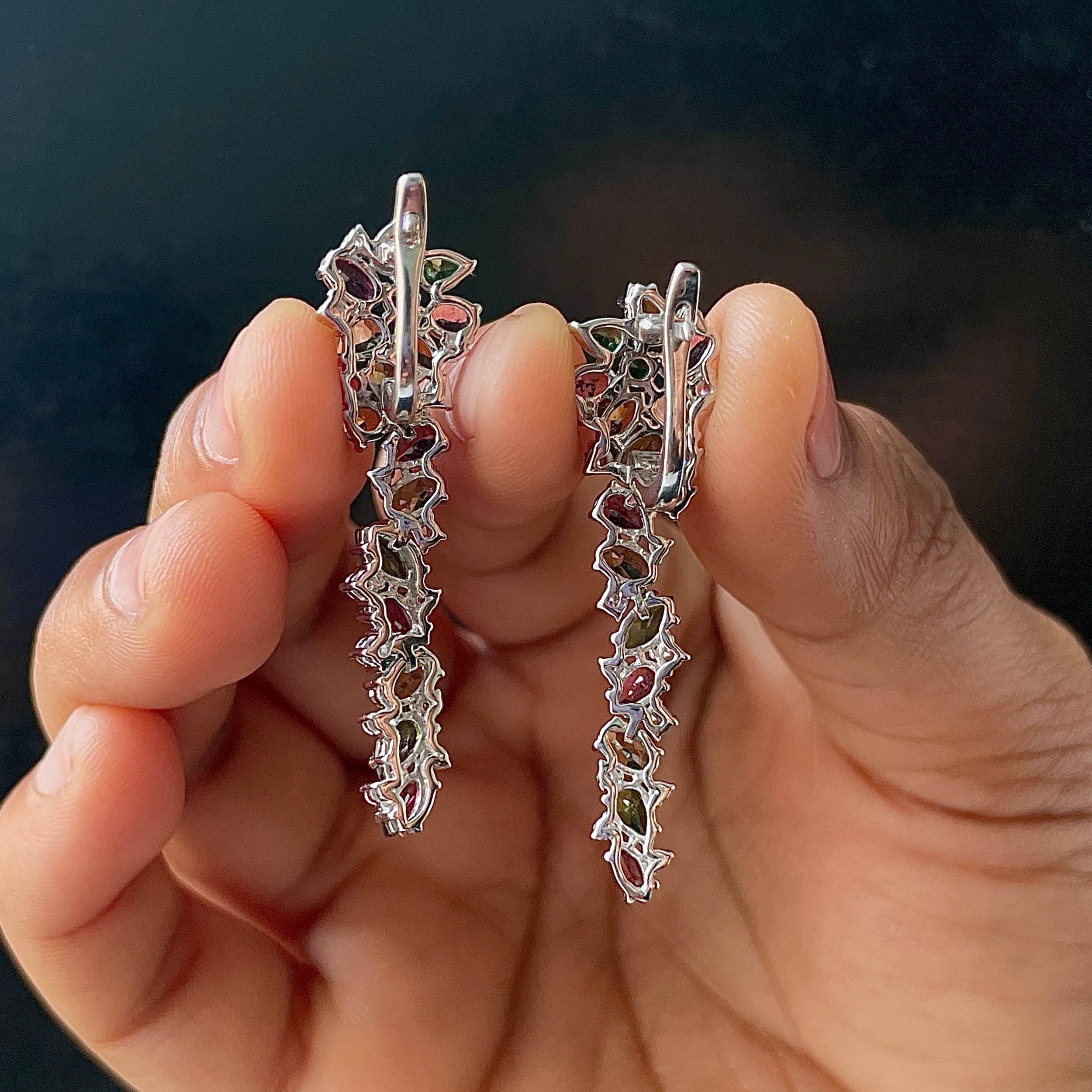 Tourmaline Earring-(TRM-RDE-923.)