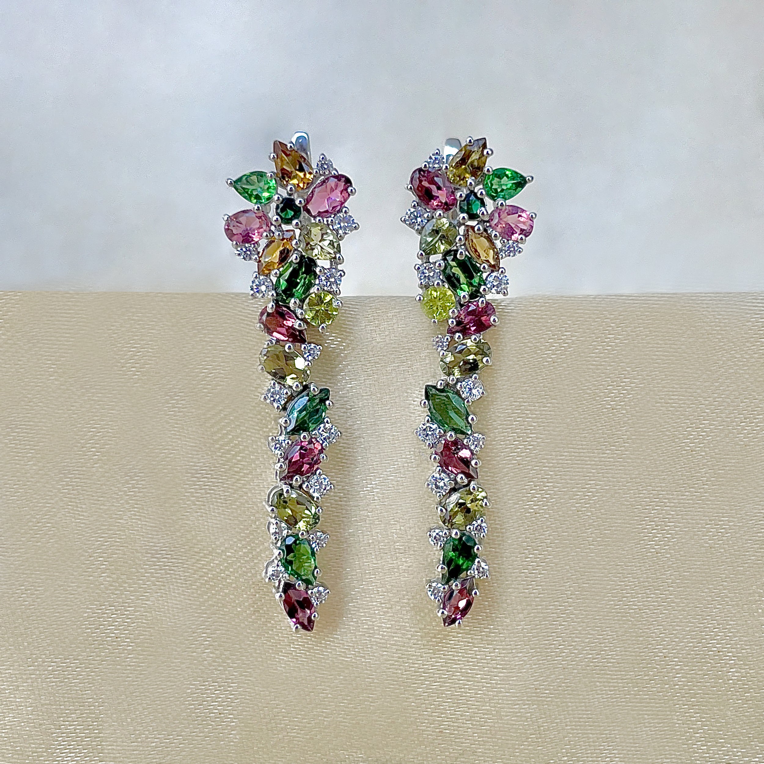 Tourmaline Earring-(TRM-RDE-923.)