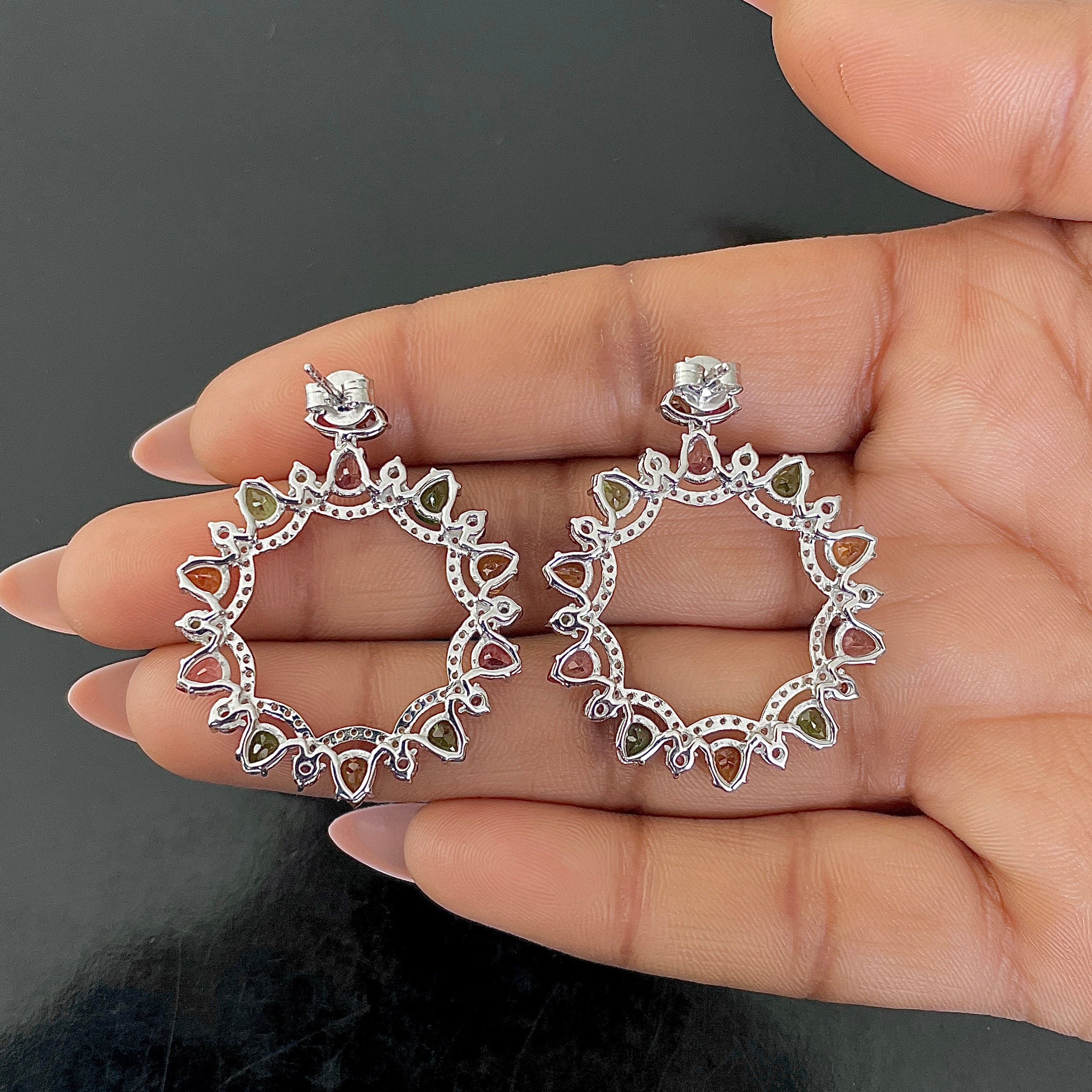 Tourmaline Earring-(TRM-RDE-926.)