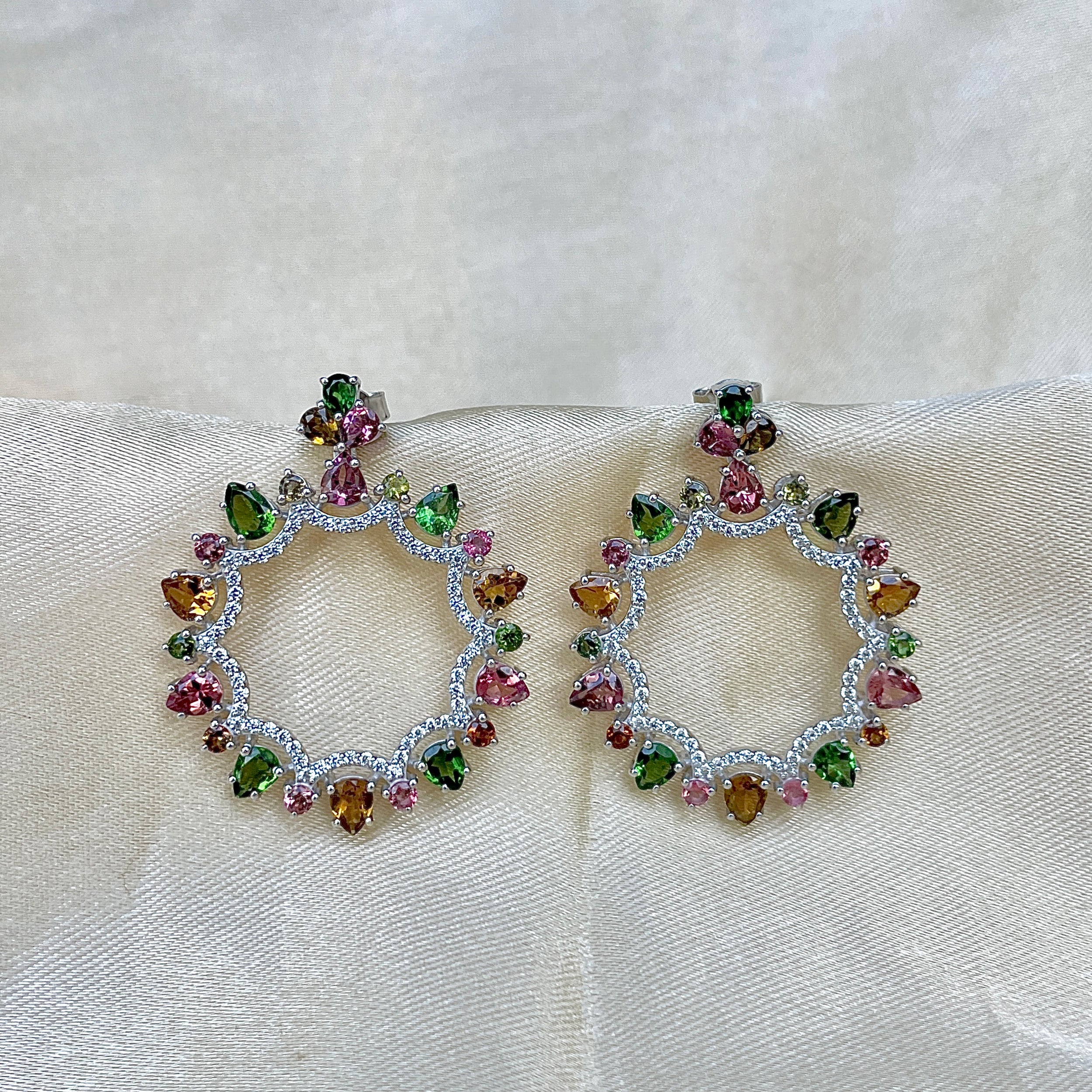 Tourmaline Earring-(TRM-RDE-926.)