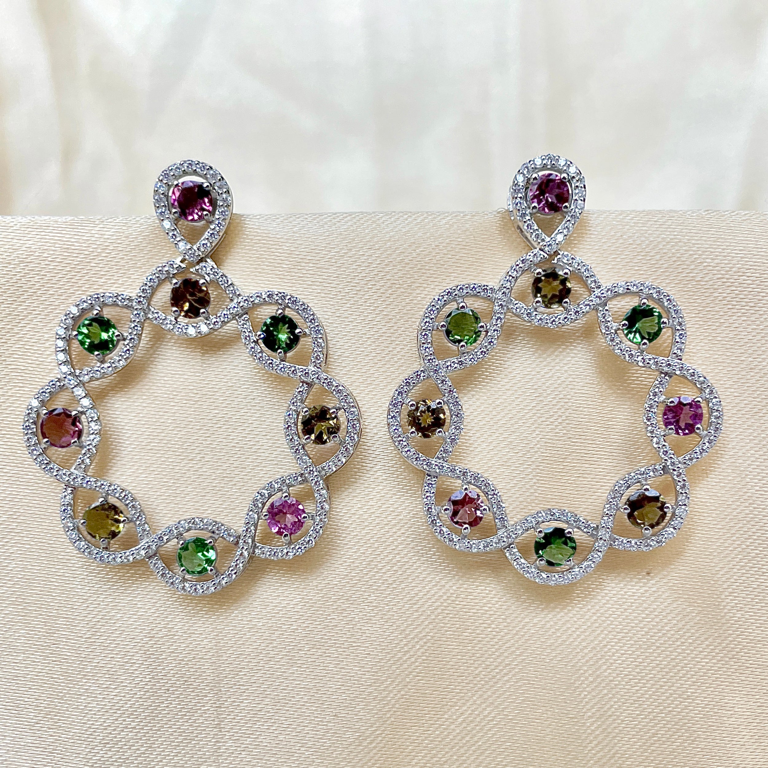 Tourmaline Earring-(TRM-RDE-927.)
