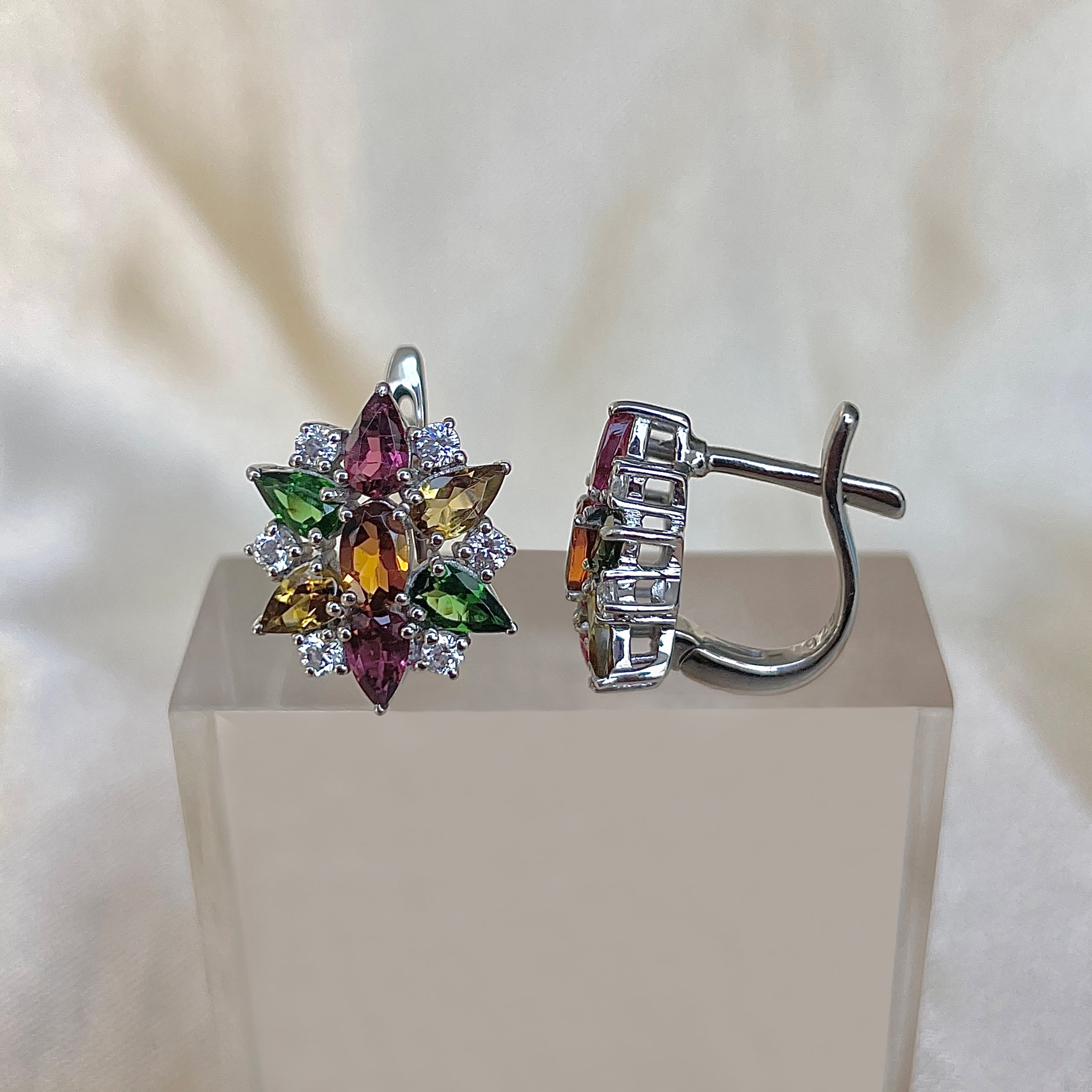 Tourmaline Earring-(TRM-RDE-928.)