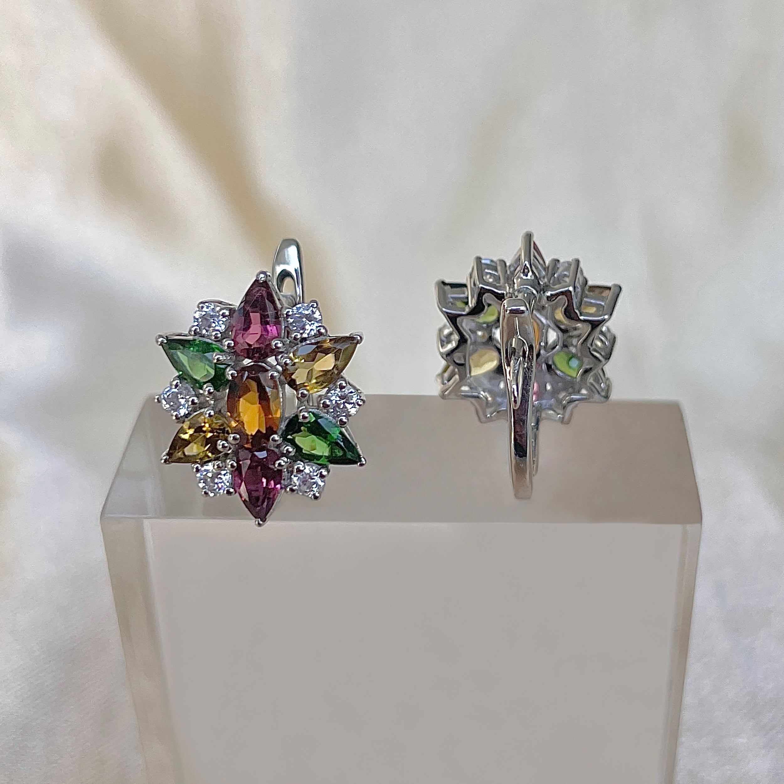 Tourmaline Earring-(TRM-RDE-928.)