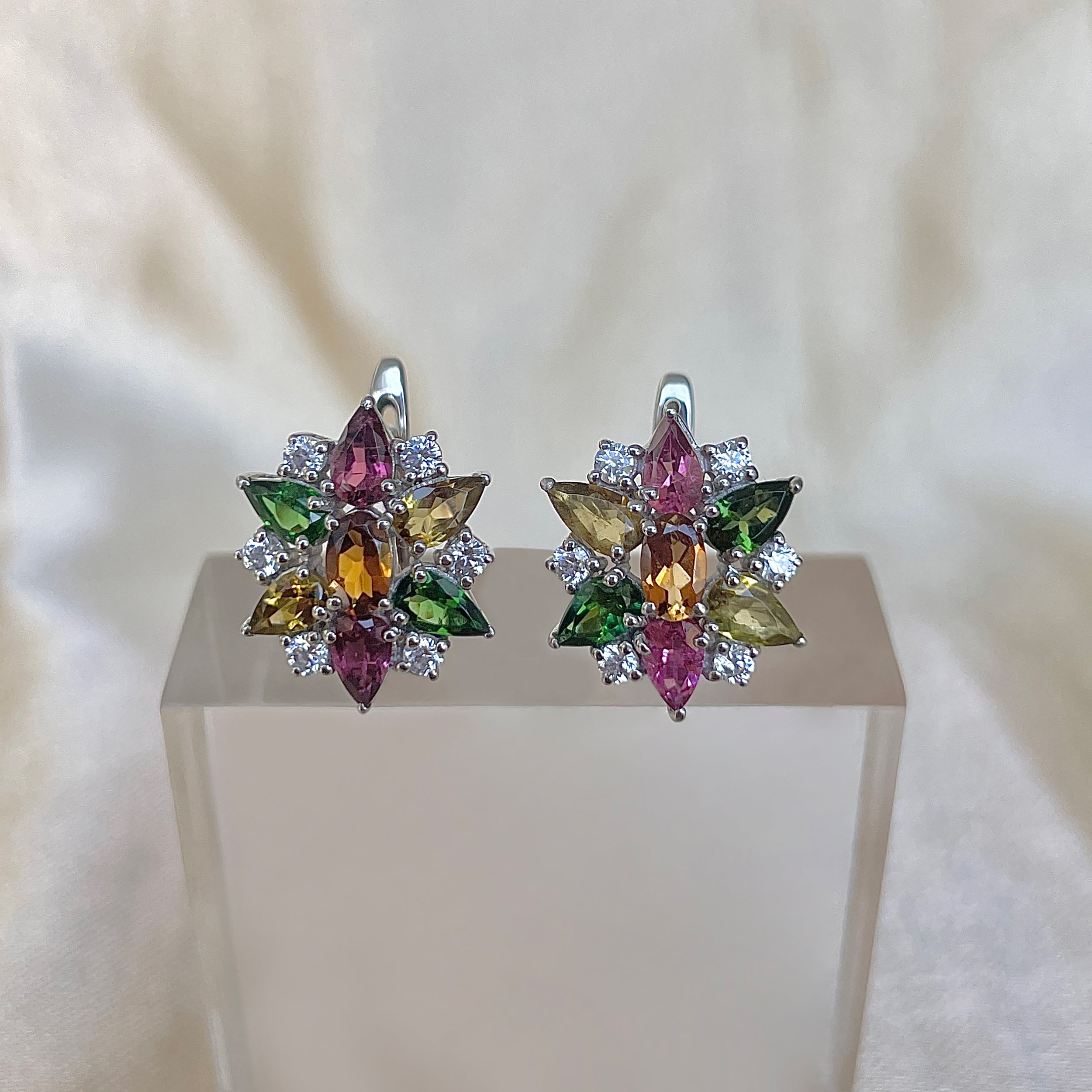 Tourmaline Earring-(TRM-RDE-928.)