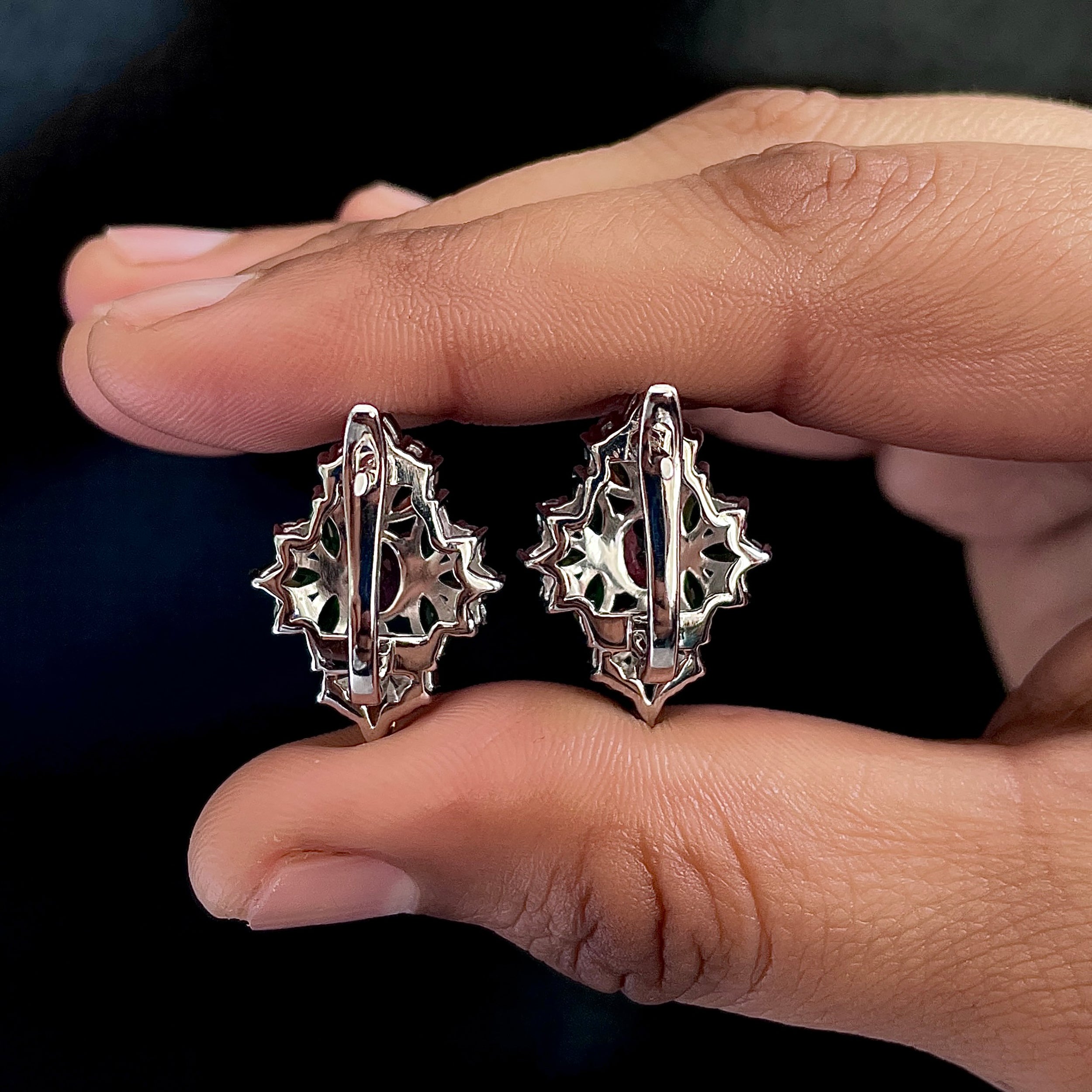 Tourmaline Earring-(TRM-RDE-930.)