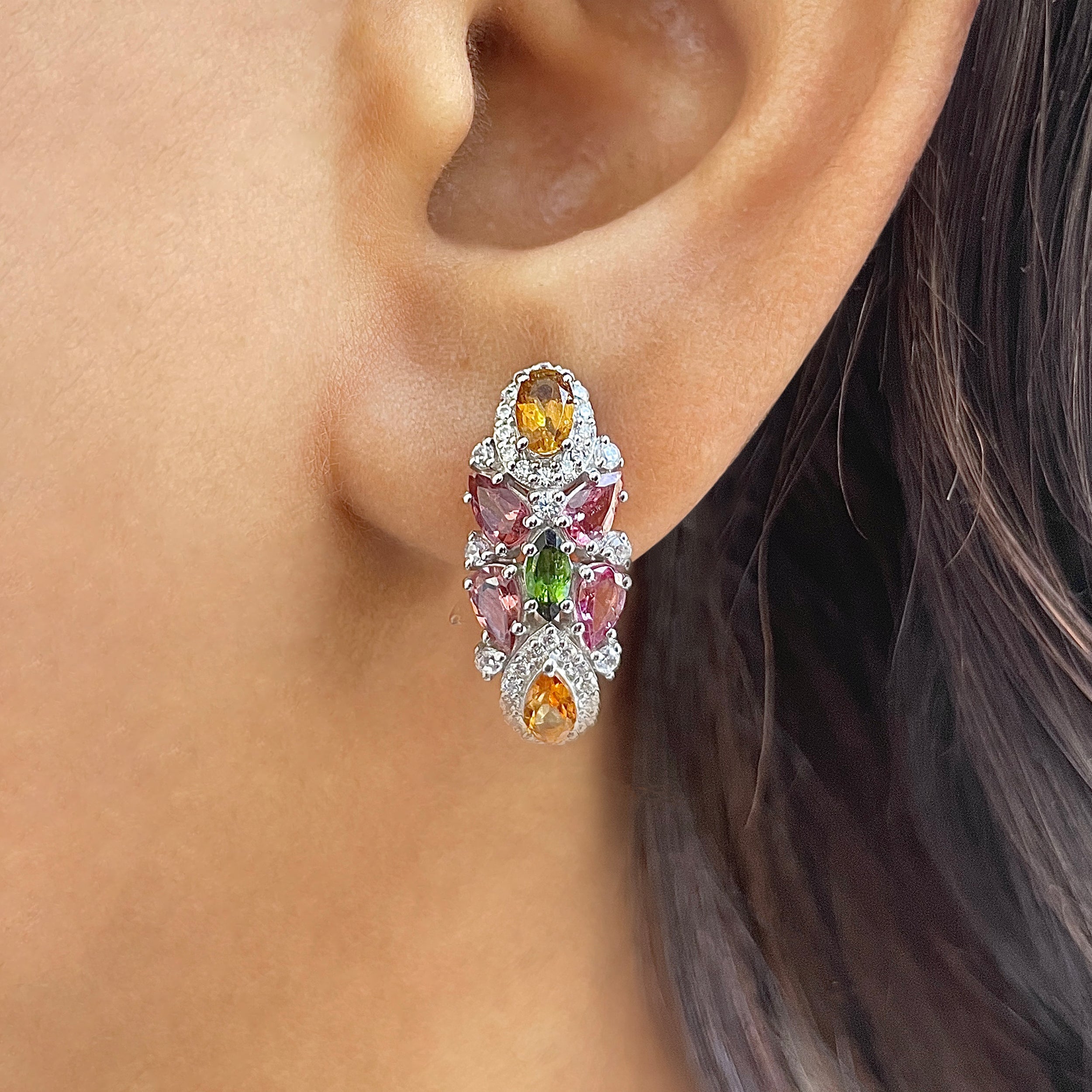 Tourmaline Earring-(TRM-RDE-940.)