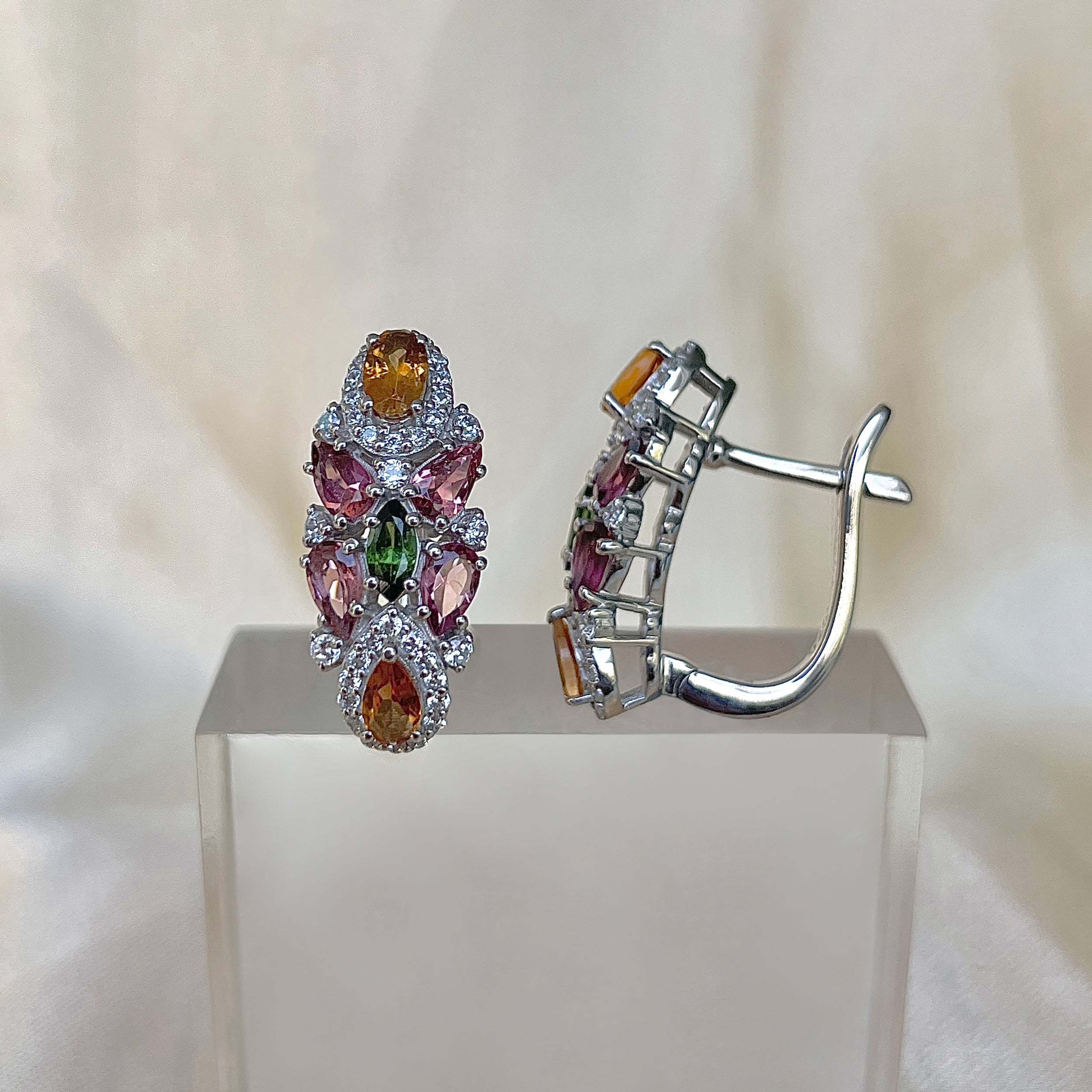 Tourmaline Earring-(TRM-RDE-940.)