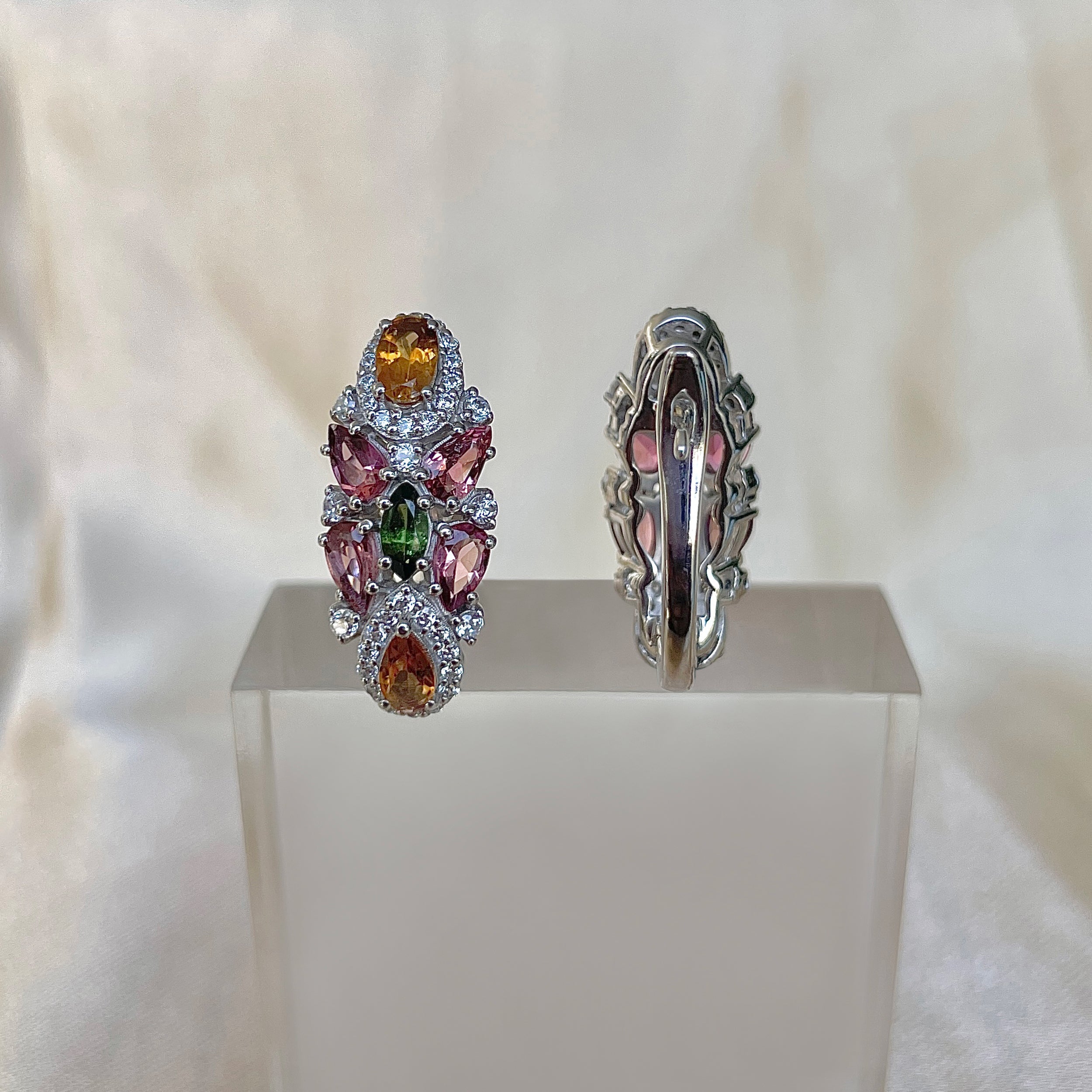 Tourmaline Earring-(TRM-RDE-940.)