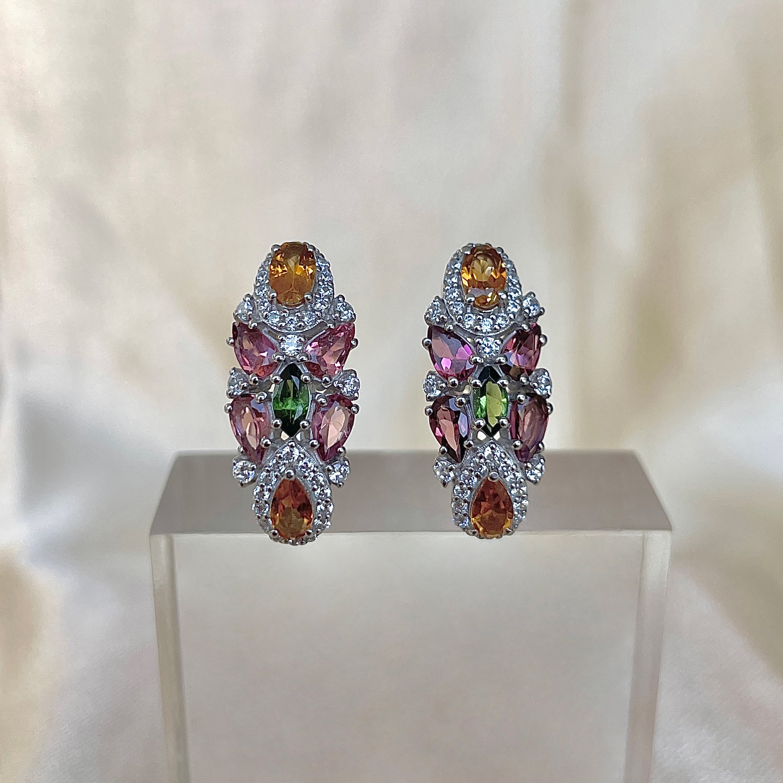Tourmaline Earring-(TRM-RDE-940.)