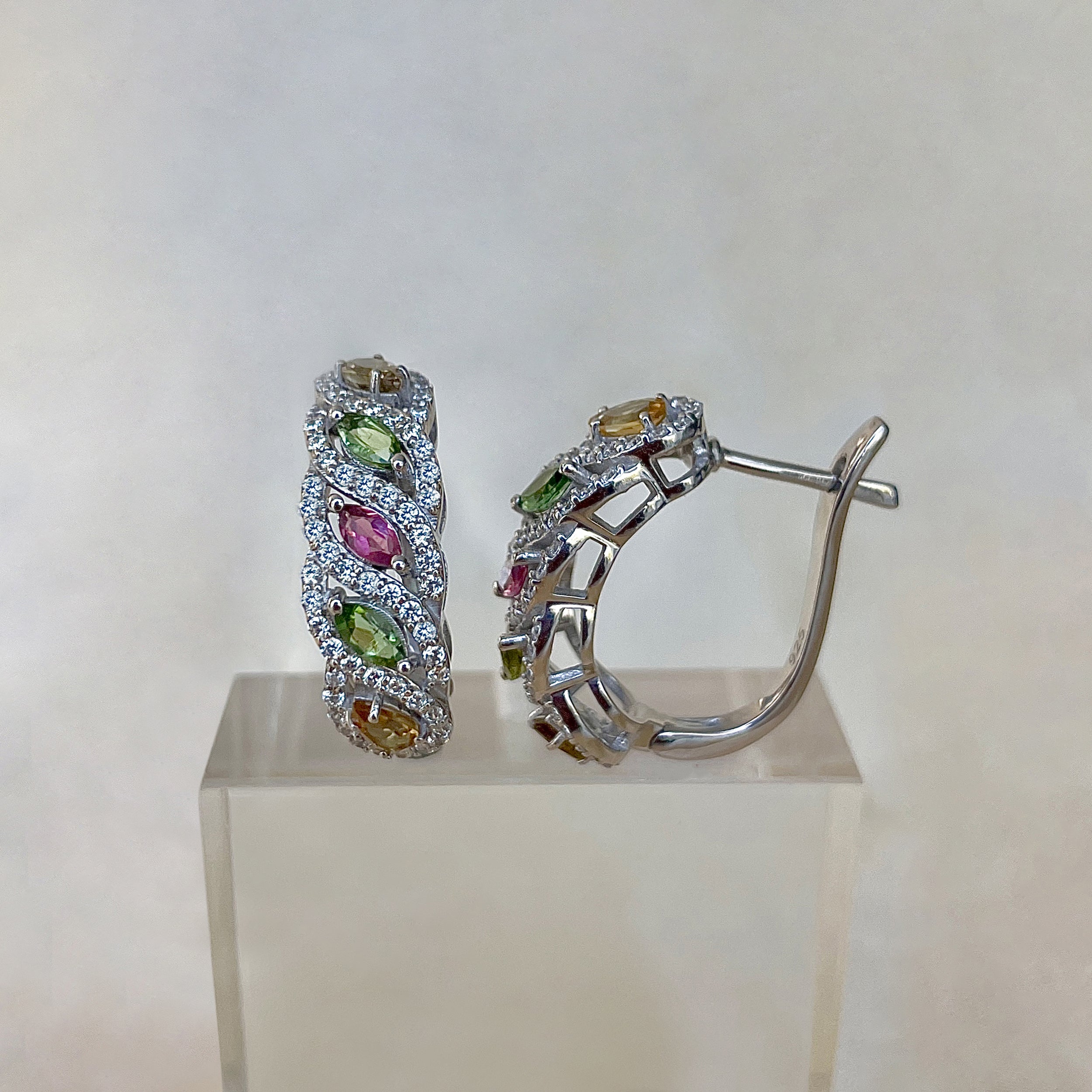 Tourmaline Earring-(TRM-RDE-941.)