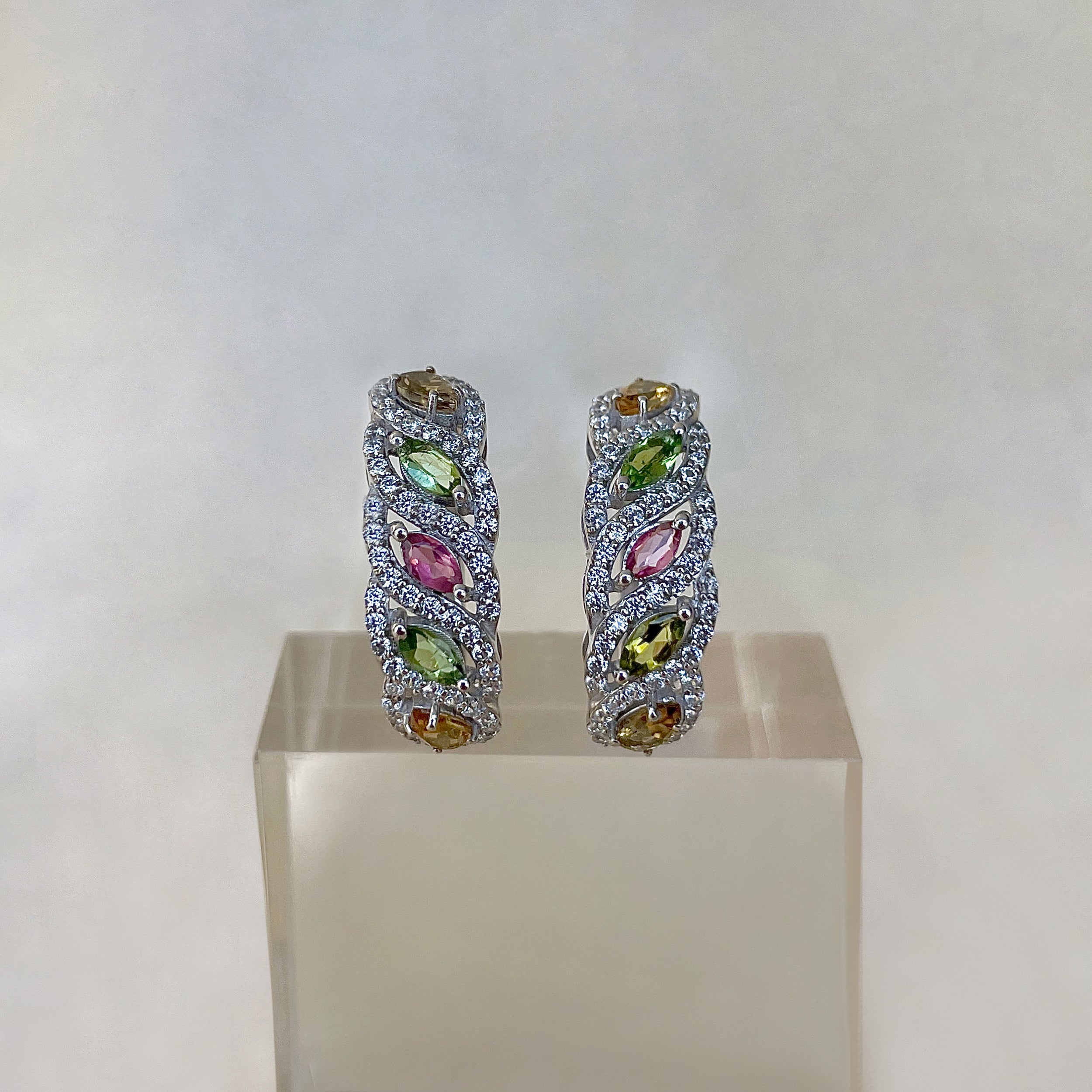 Tourmaline Earring-(TRM-RDE-941.)