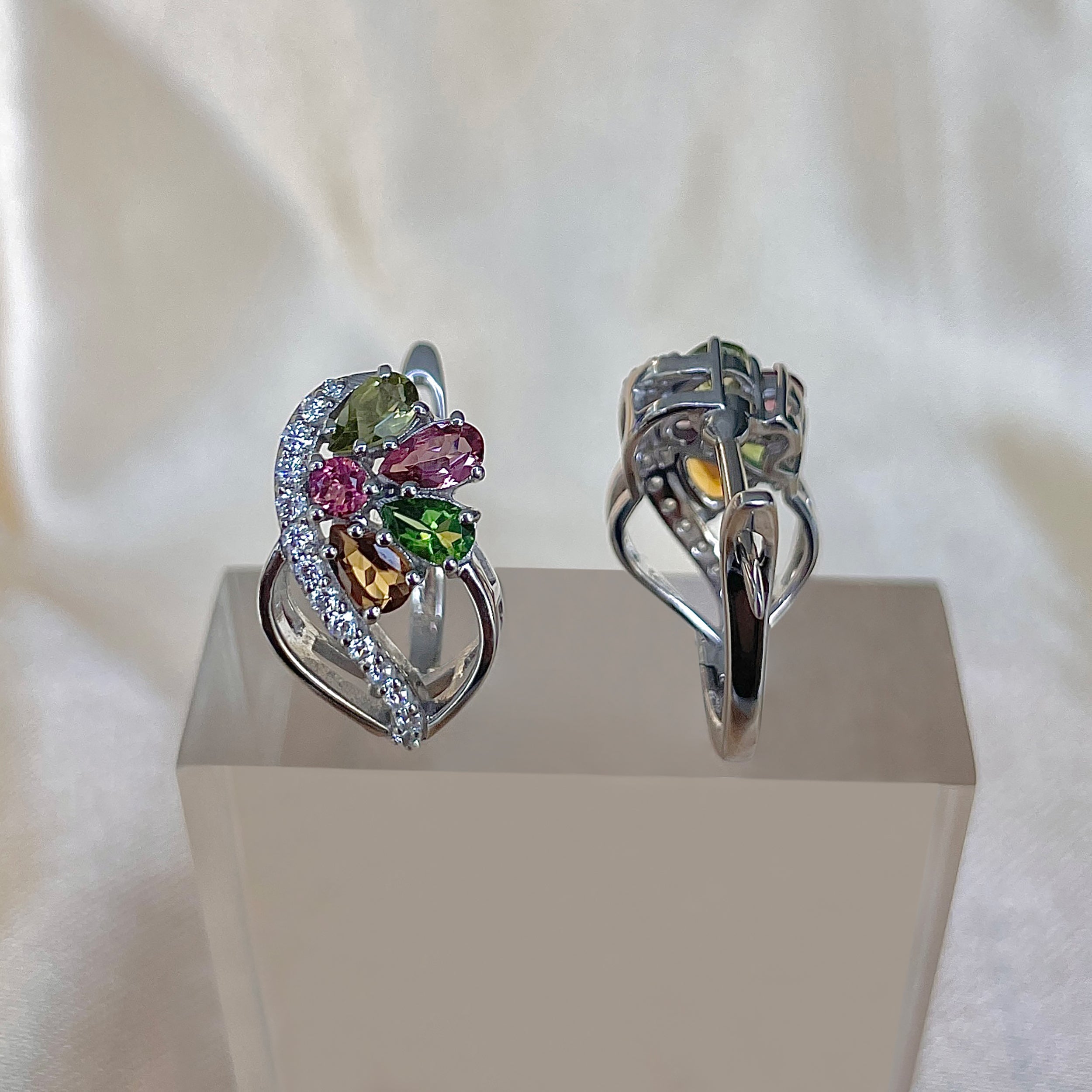 Tourmaline Earring-(TRM-RDE-942.)