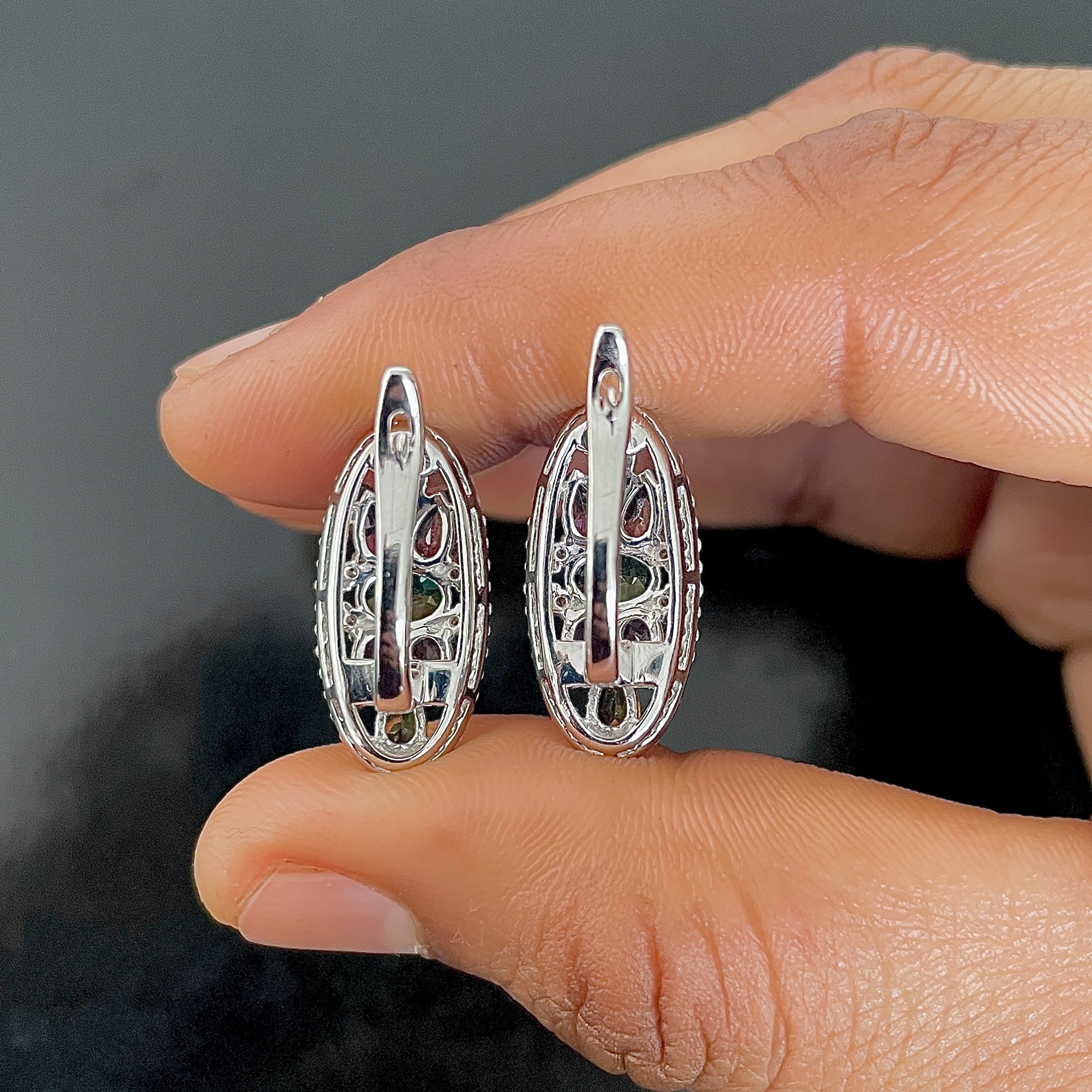 Tourmaline Earring-(TRM-RDE-944.)