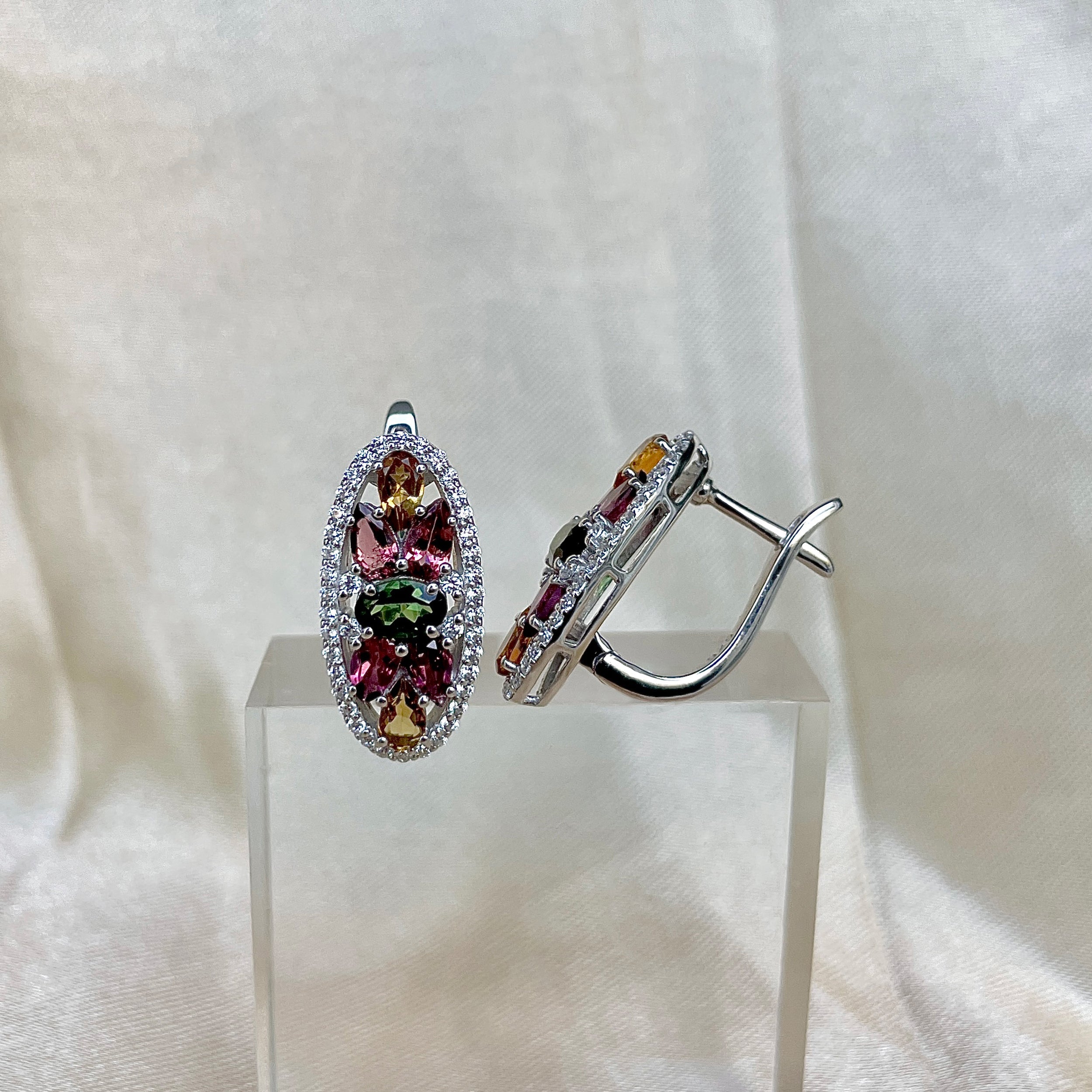 Tourmaline Earring-(TRM-RDE-944.)