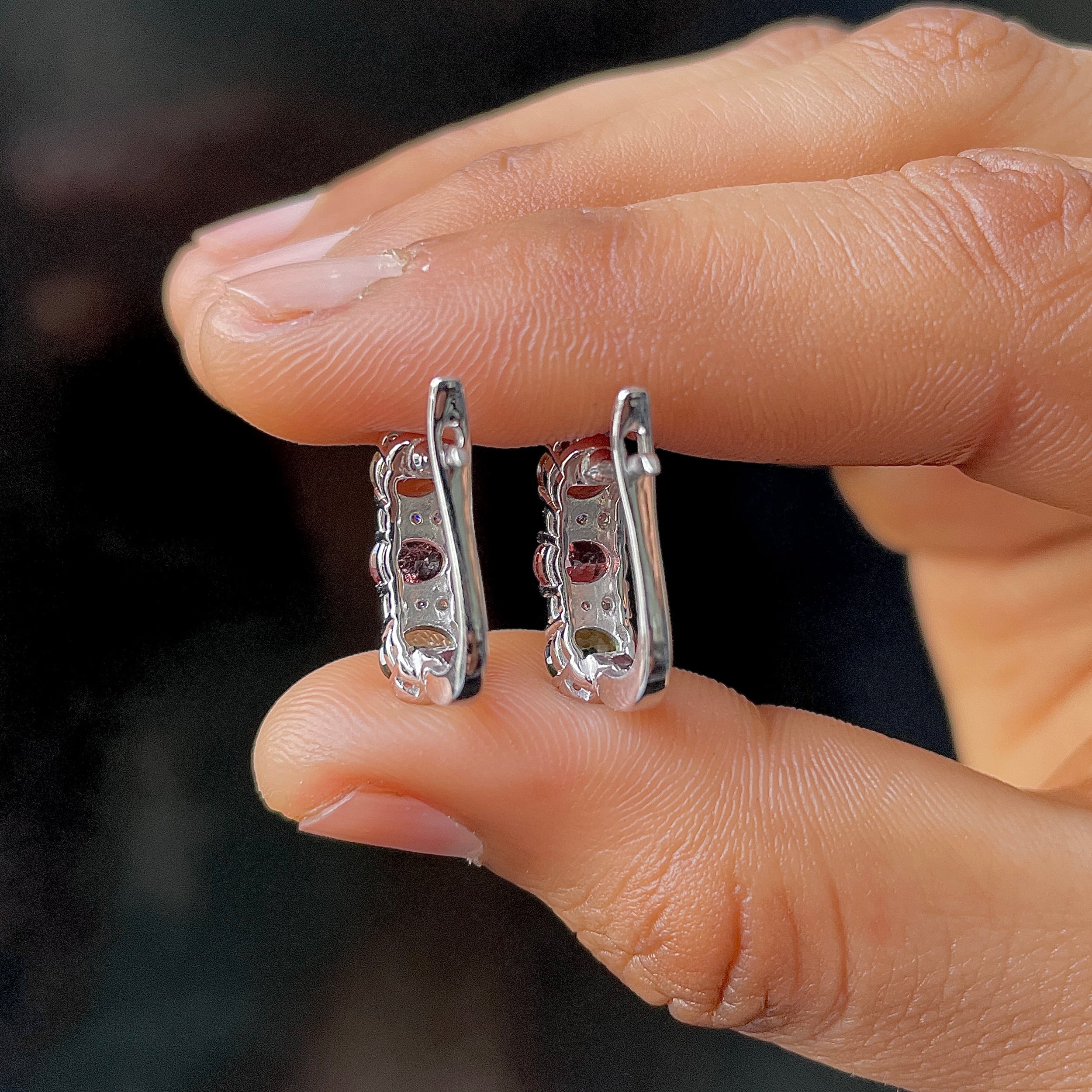 Tourmaline Earring-(TRM-RDE-945.)