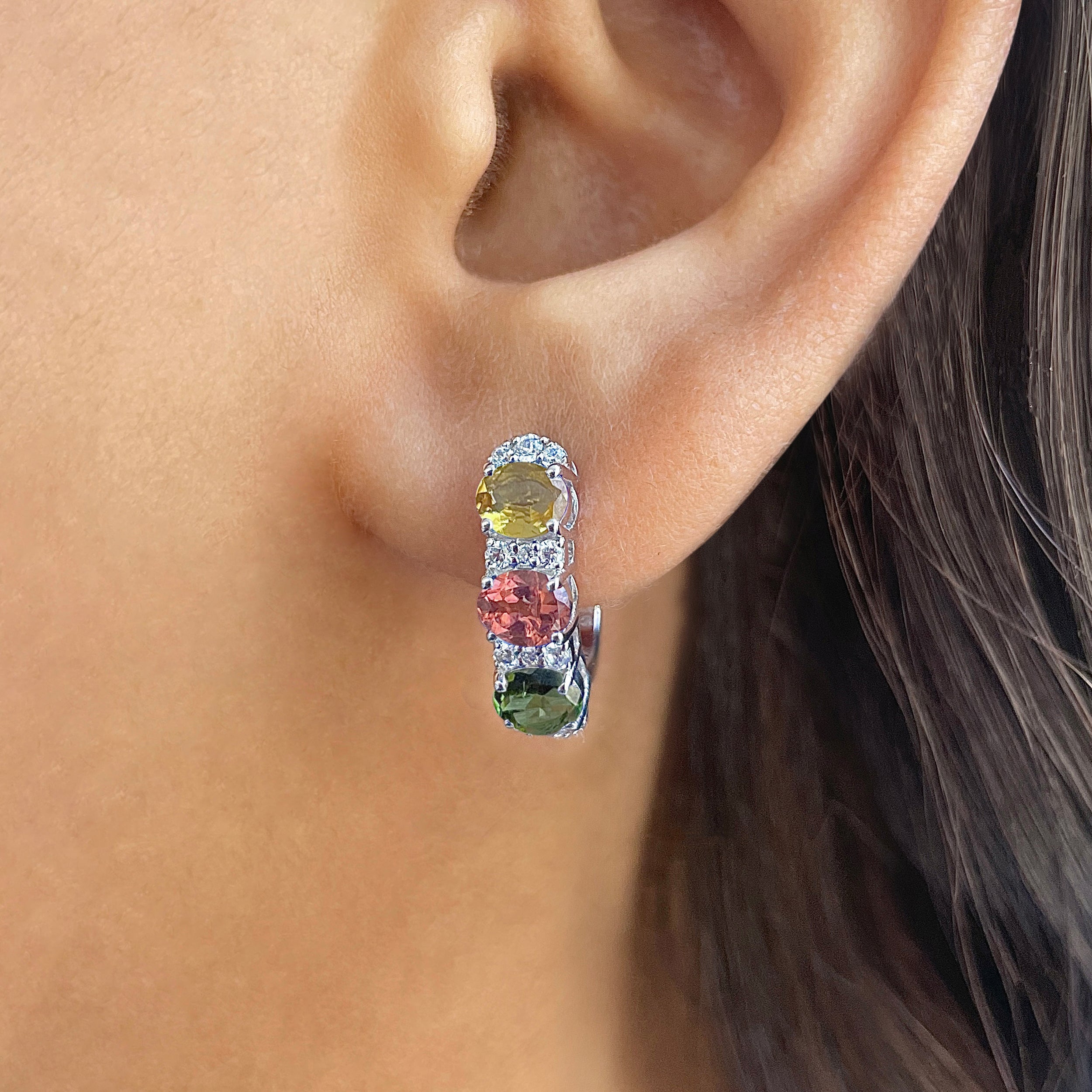 Tourmaline Earring-(TRM-RDE-945.)