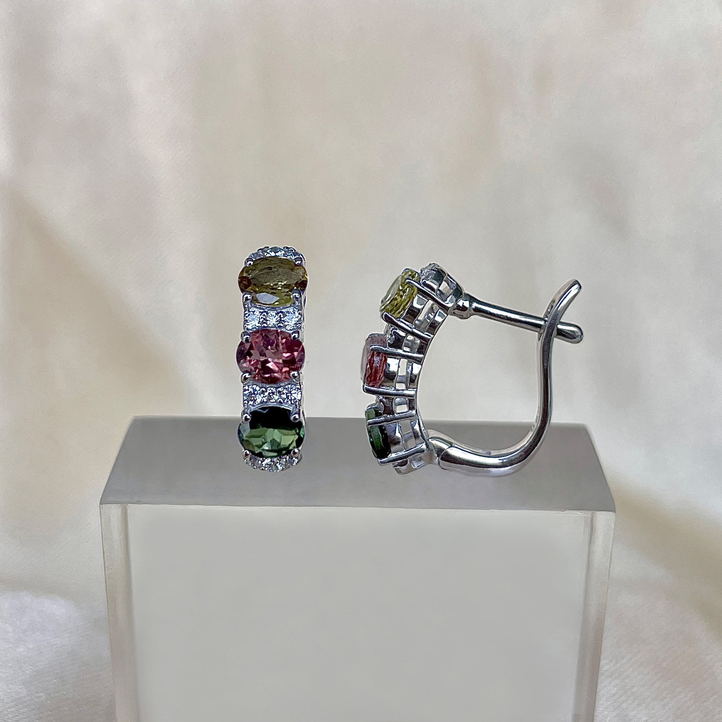 Tourmaline Earring-(TRM-RDE-945.)