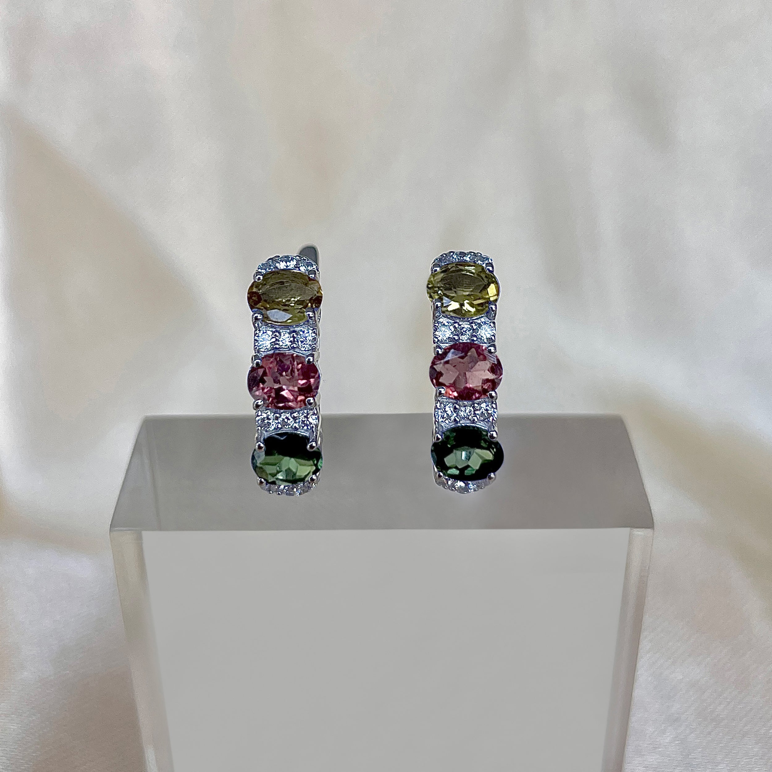 Tourmaline Earring-(TRM-RDE-945.)