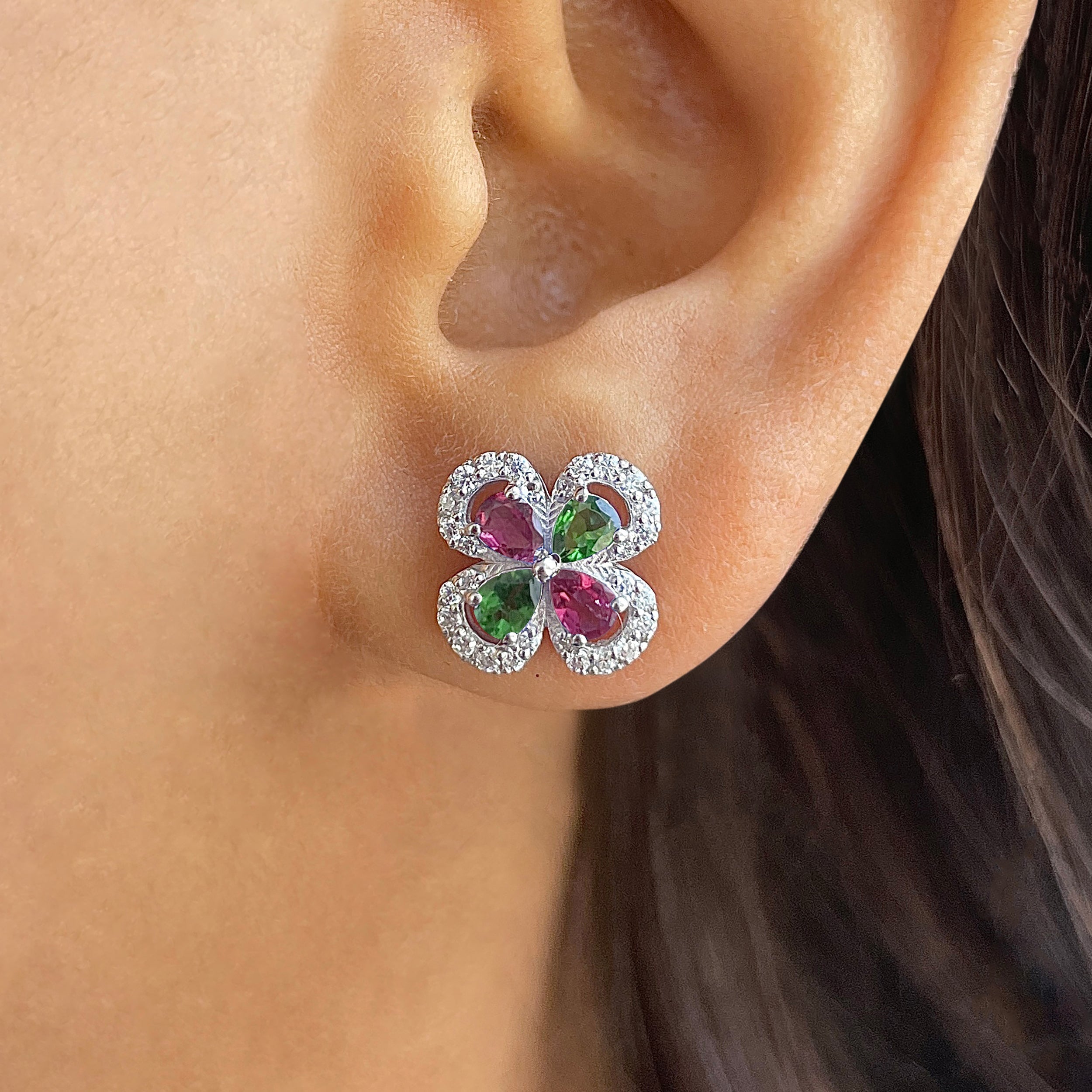 Tourmaline Earring-(TRM-RDE-953.)