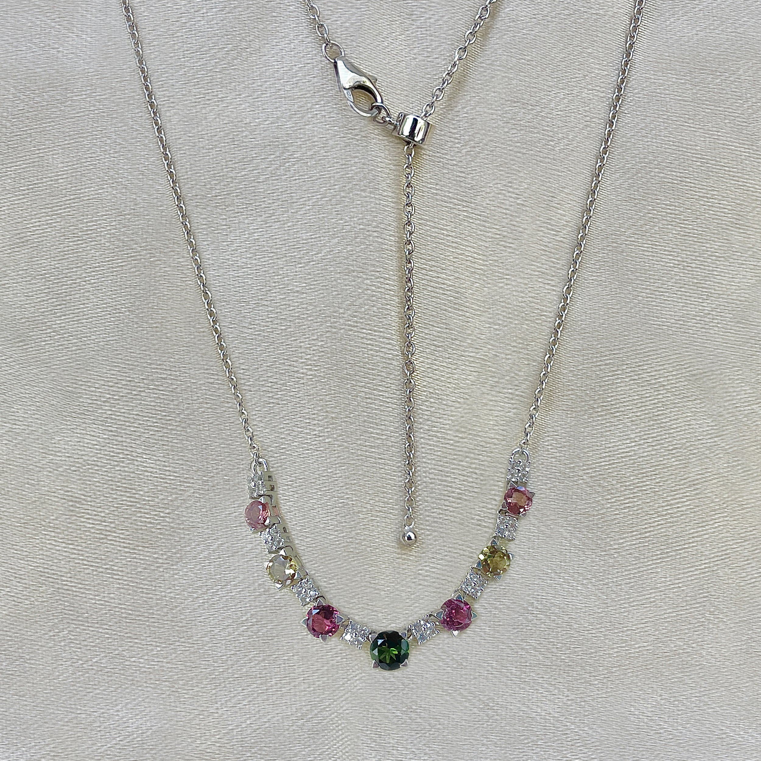 Tourmaline Necklace-(TRM-SN-302.)