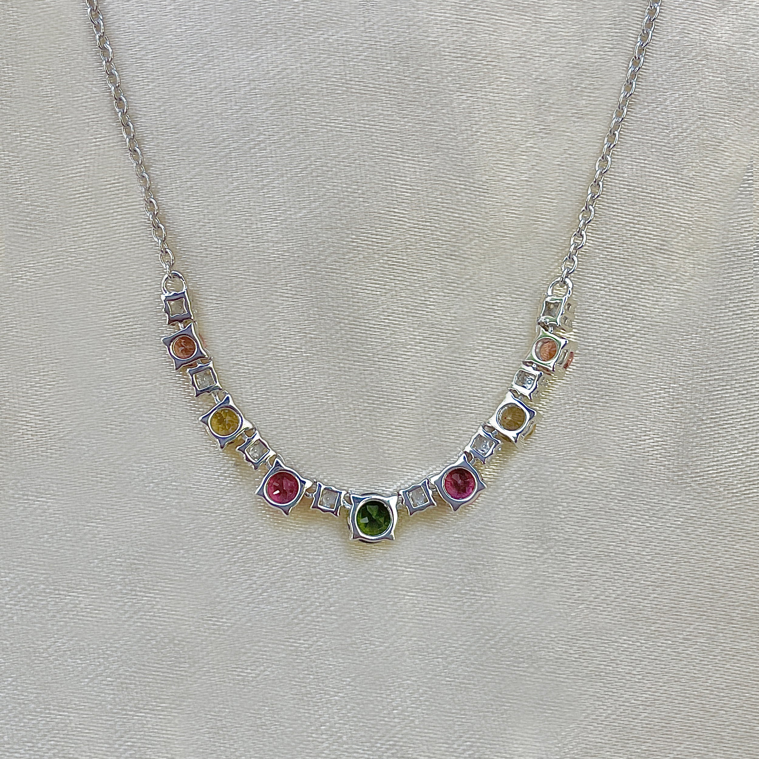 Tourmaline Necklace-(TRM-SN-302.)