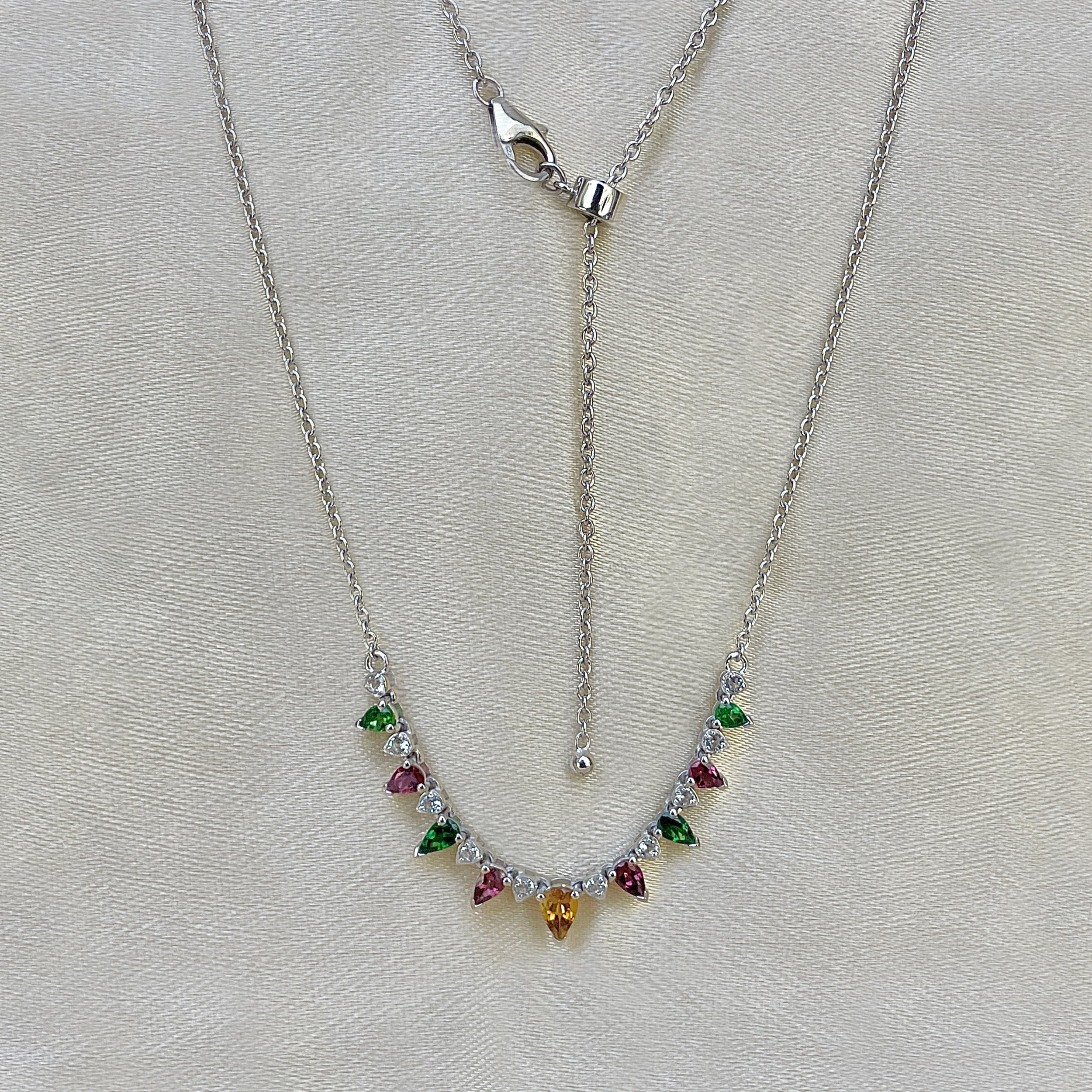 Tourmaline Necklace-(TRM-SN-305.)