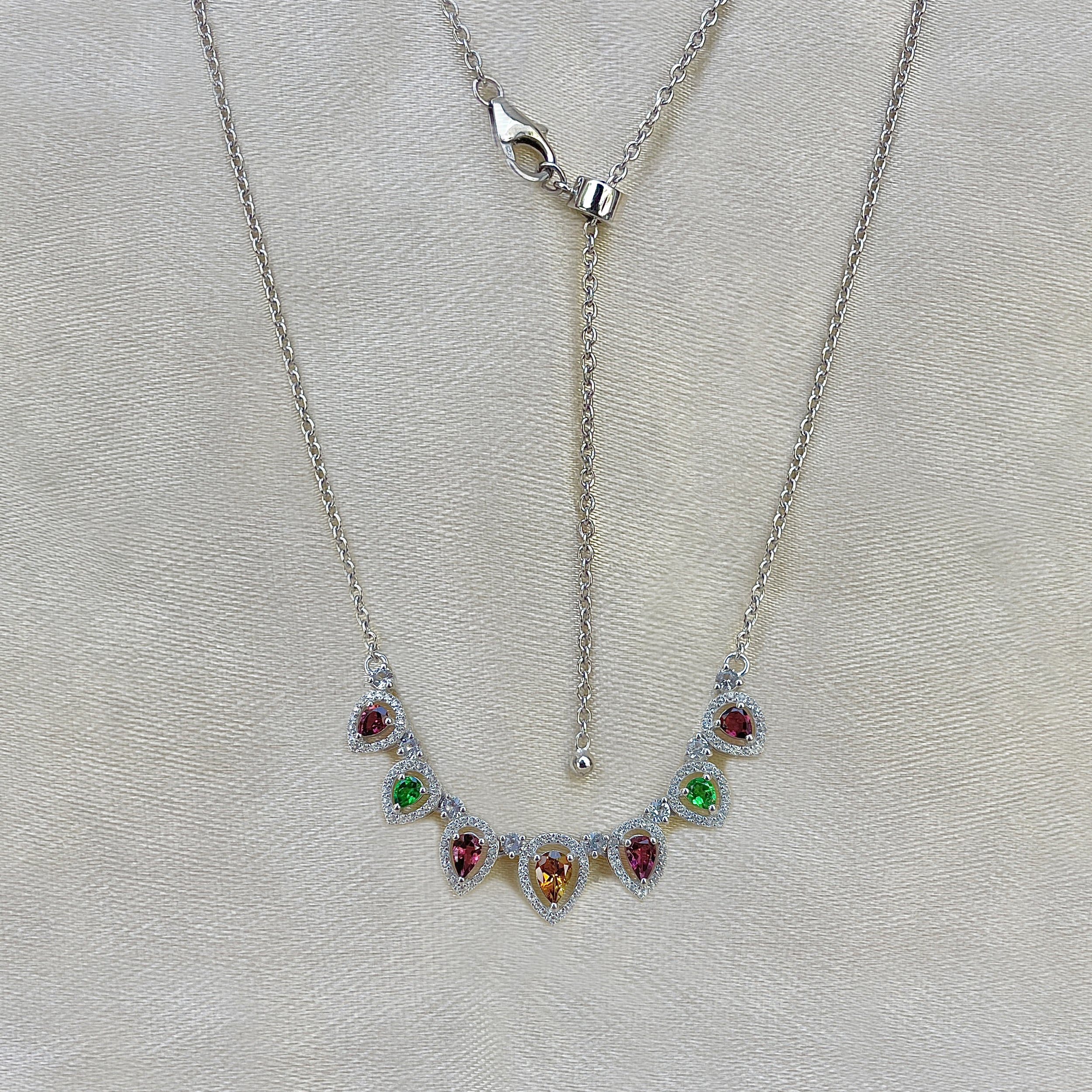 Tourmaline Necklace-(TRM-SN-306.)