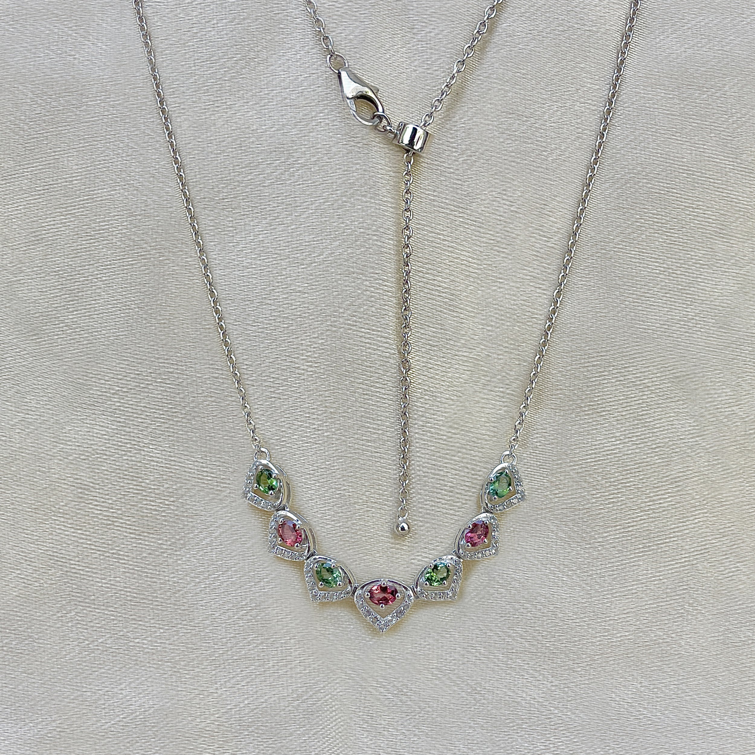 Tourmaline Necklace-(TRM-SN-350.)