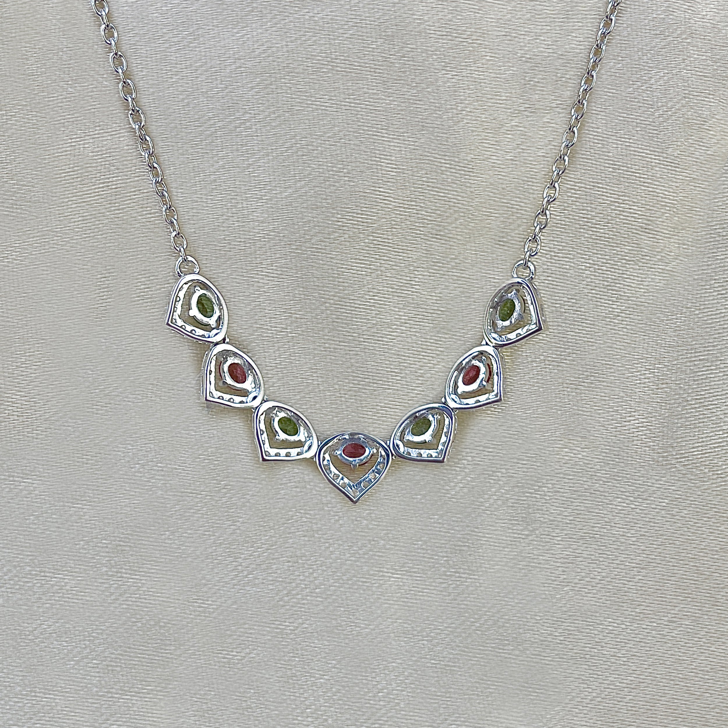 Tourmaline Necklace-(TRM-SN-350.)