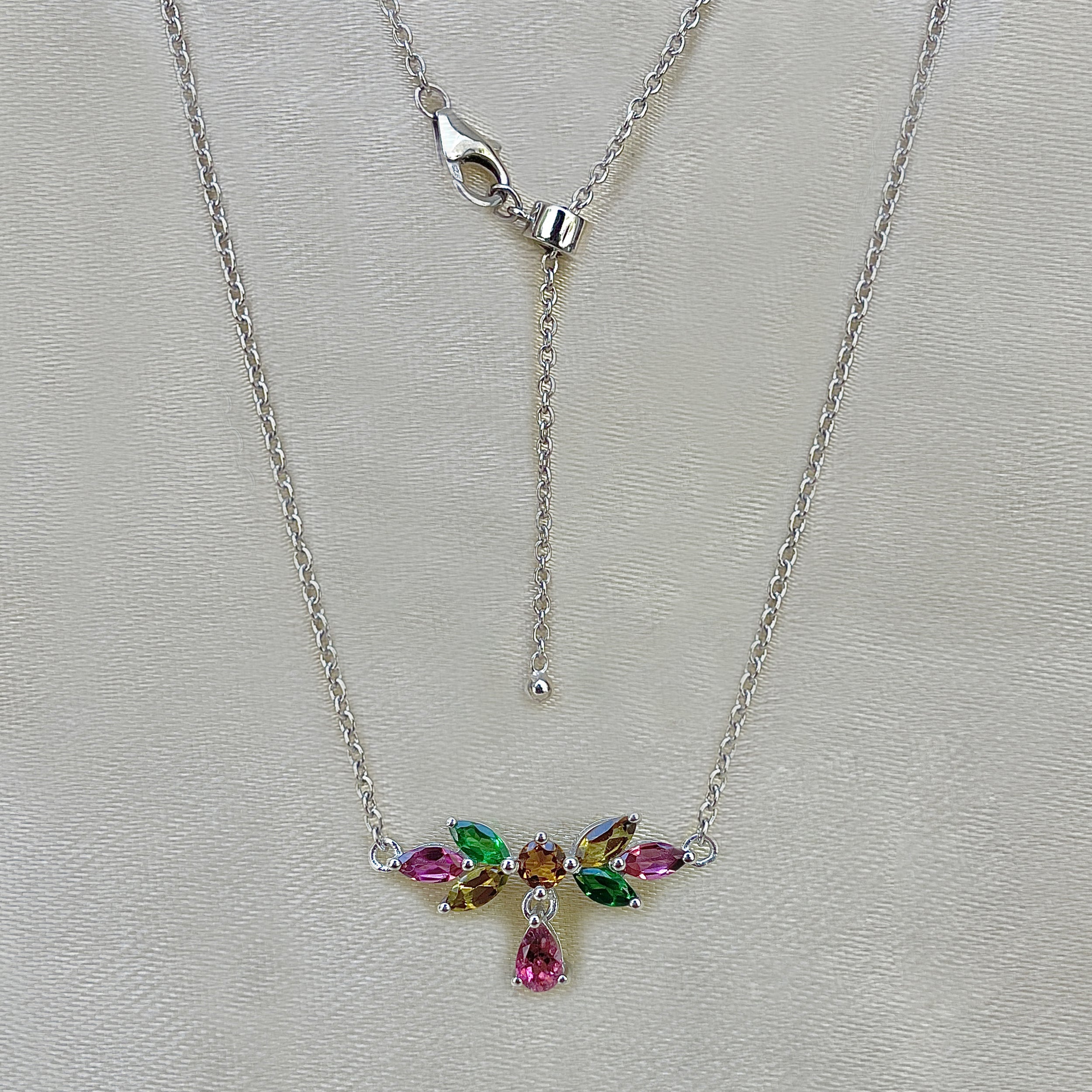Tourmaline Necklace-(TRM-SN-367.)