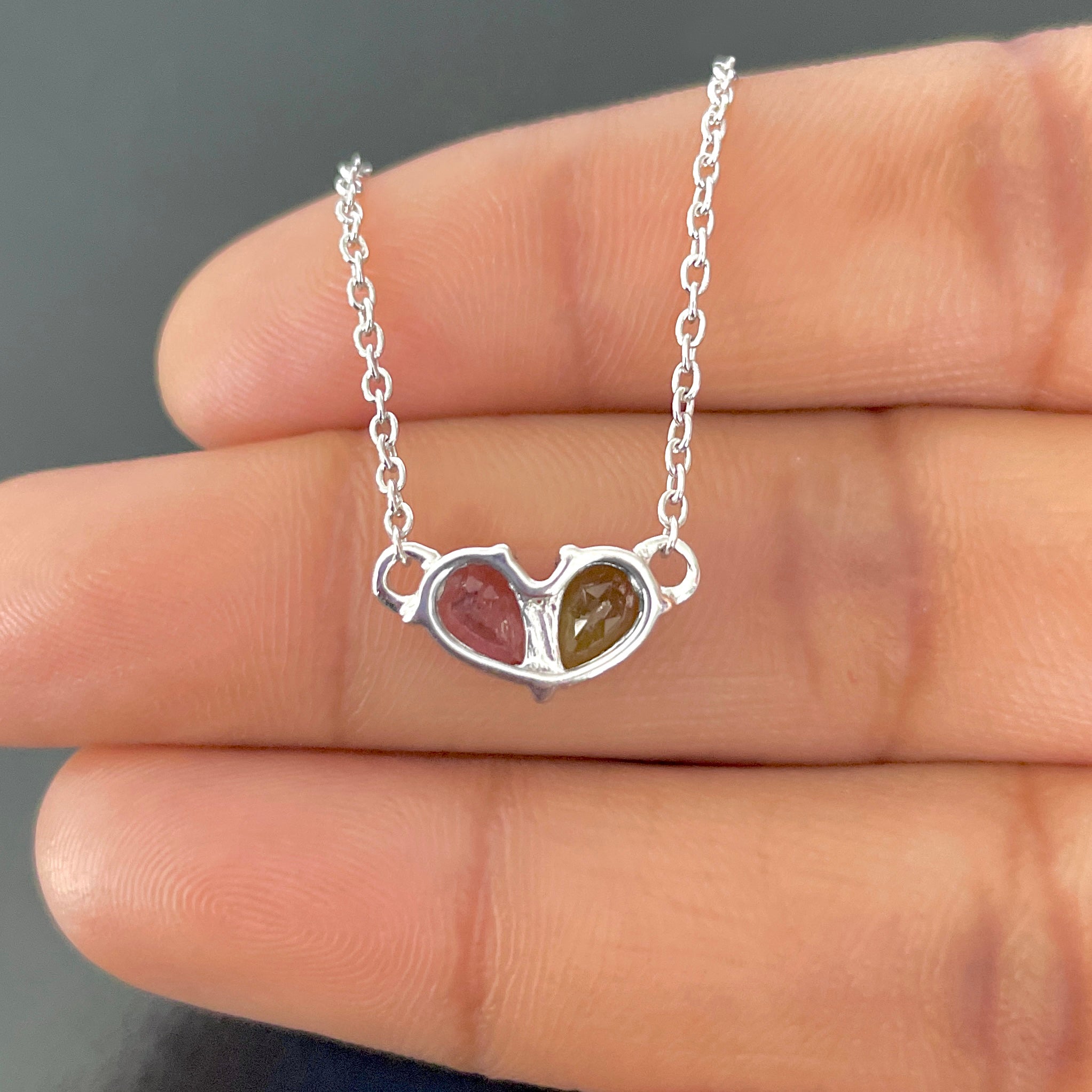 Tourmaline Necklace-(TRM-SN-584.)