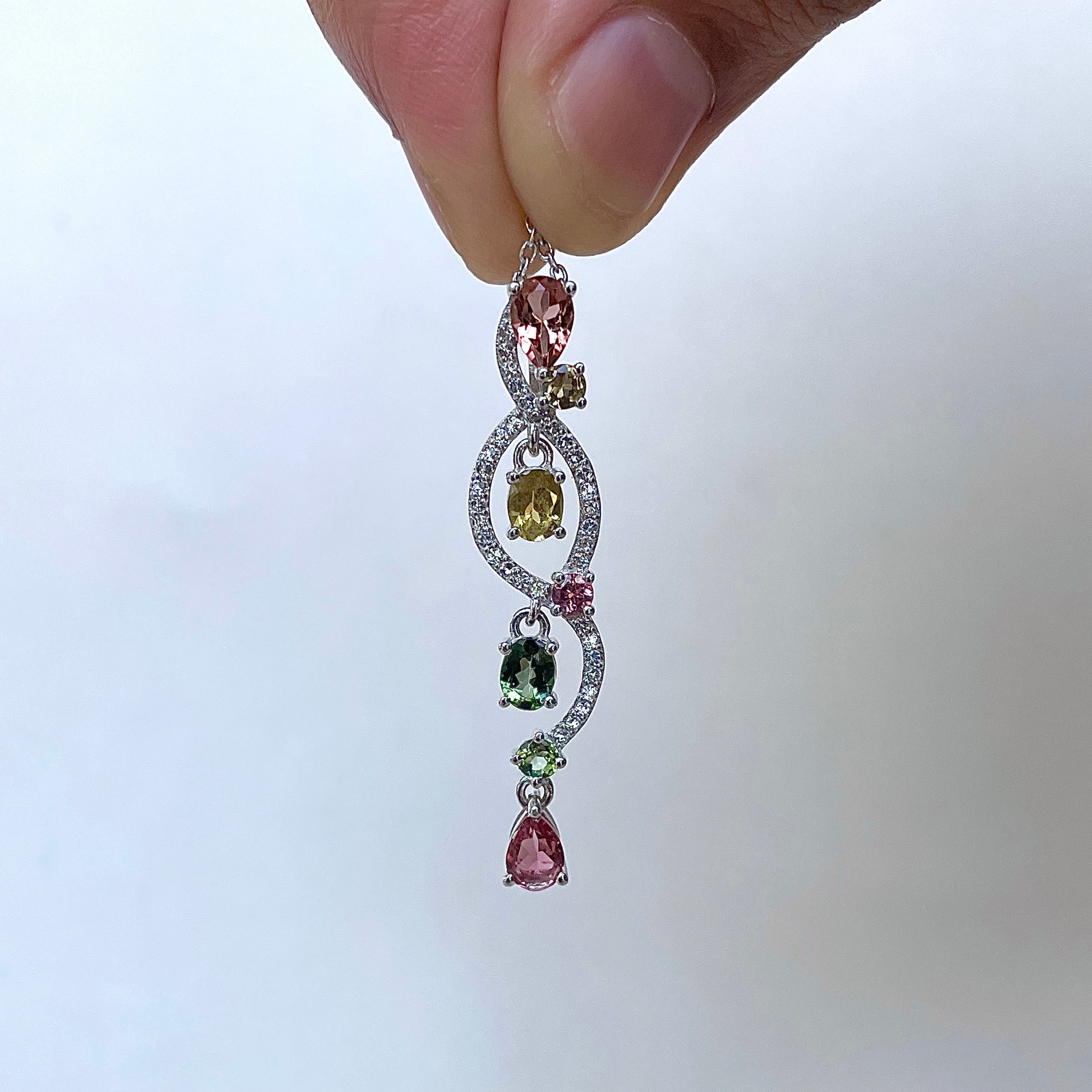 Tourmaline Pendant-(TRM-SN-315P.)