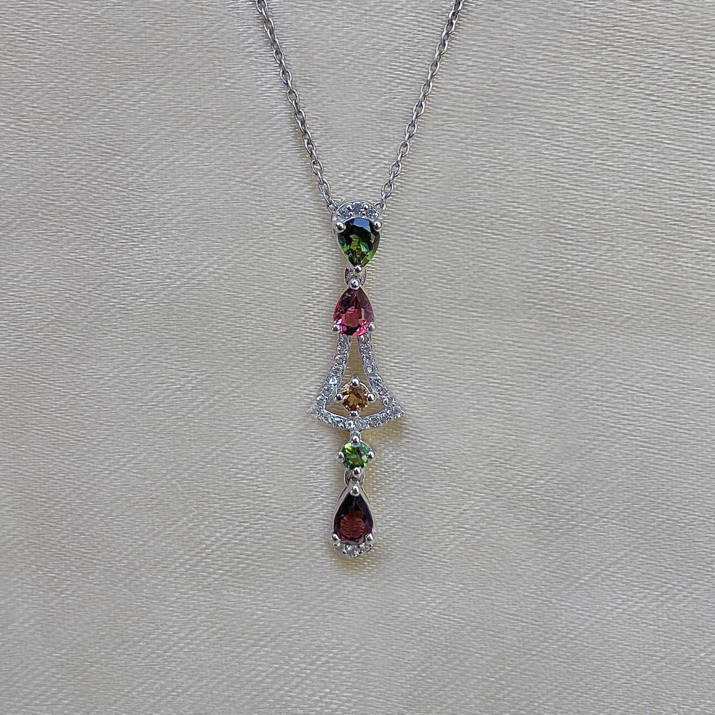 Tourmaline Pendant-(TRM-SN-327P.)