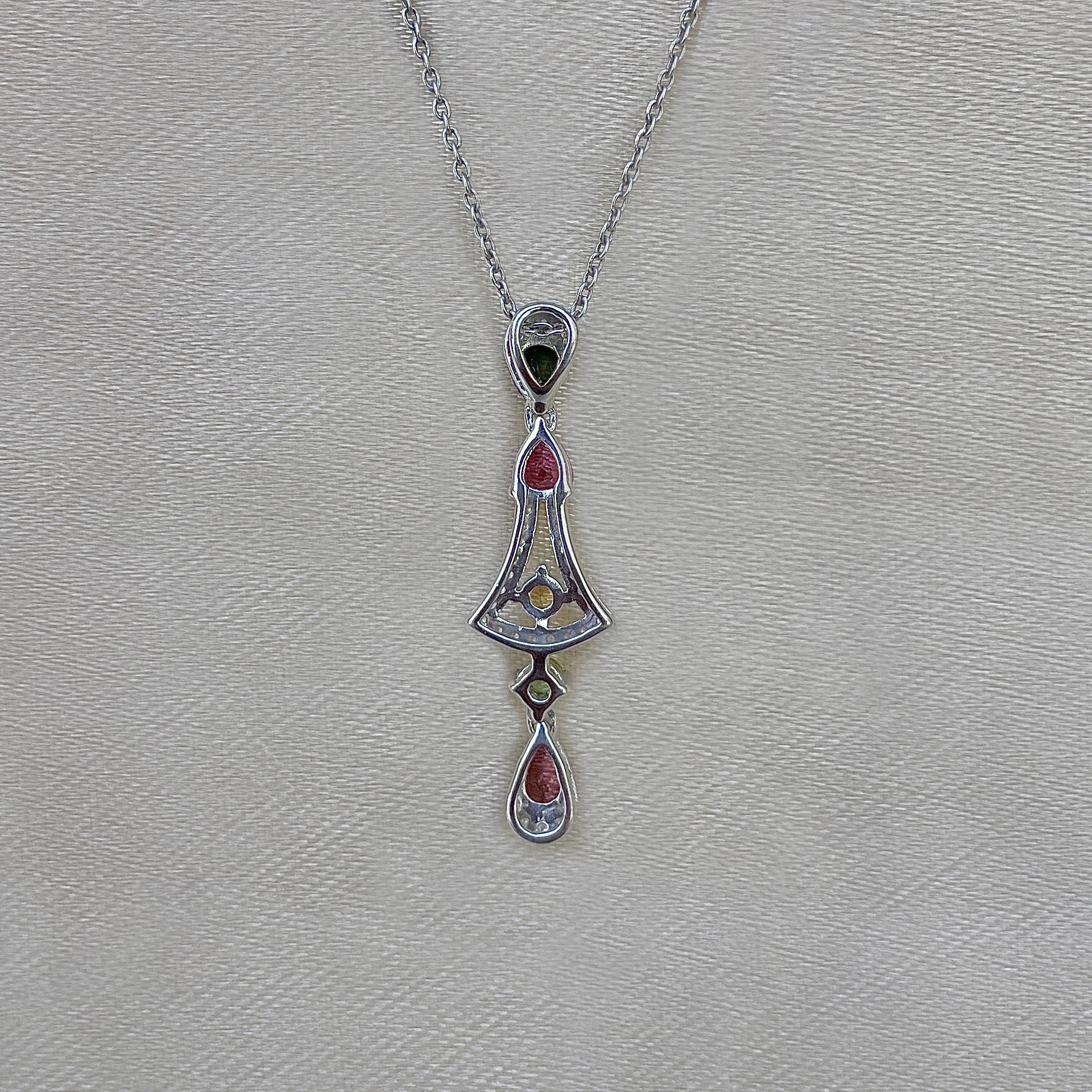 Tourmaline Pendant-(TRM-SN-327P.)